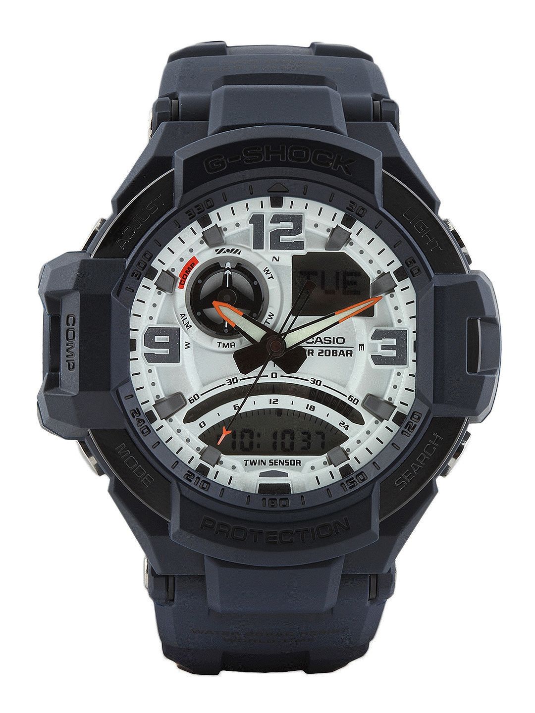 Buy Casio G-Shock Navy Analogue & Digital Watch G437-WHITE-251108