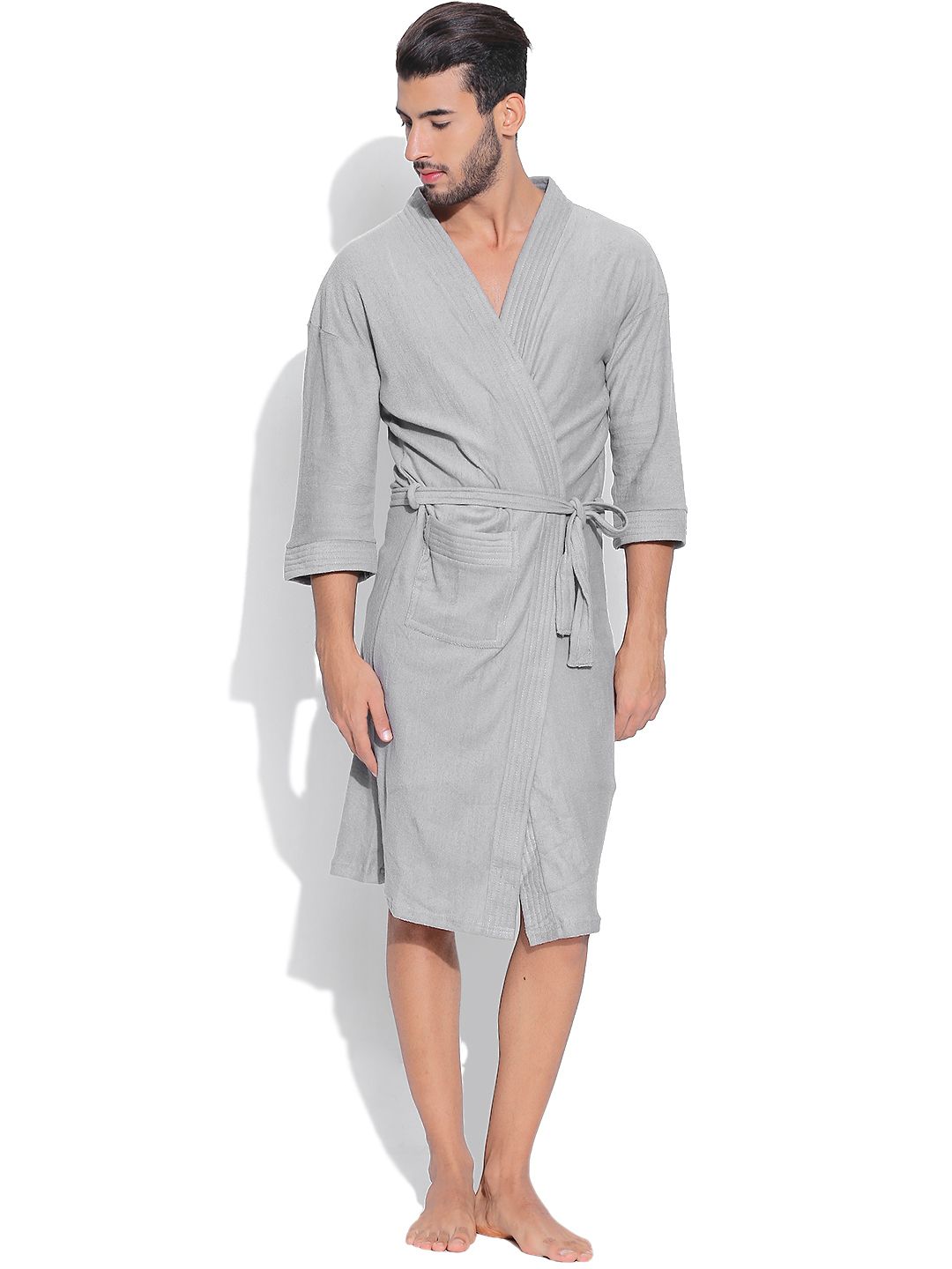 Sand Dune Grey Bathrobe