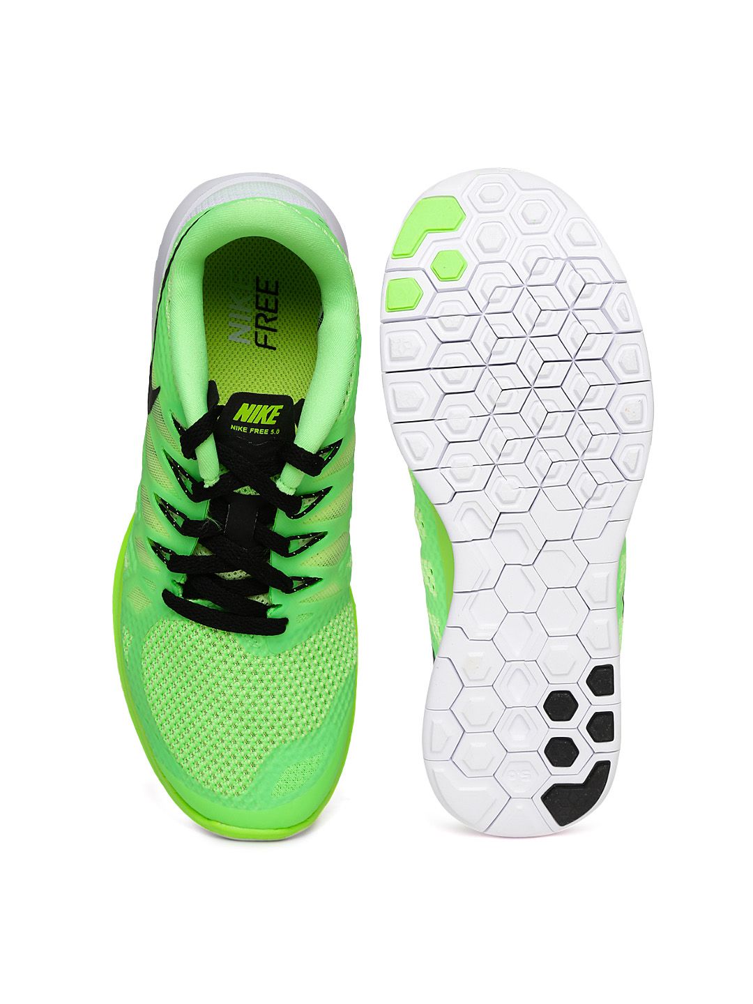 lime green nike free