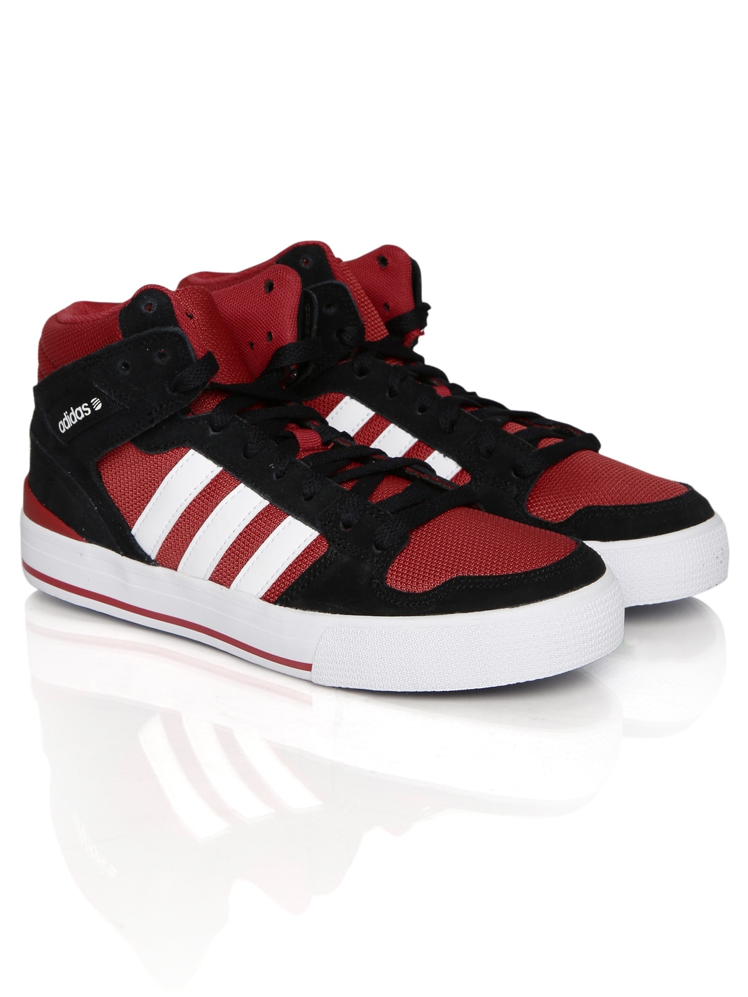 adidas neo red shoes
