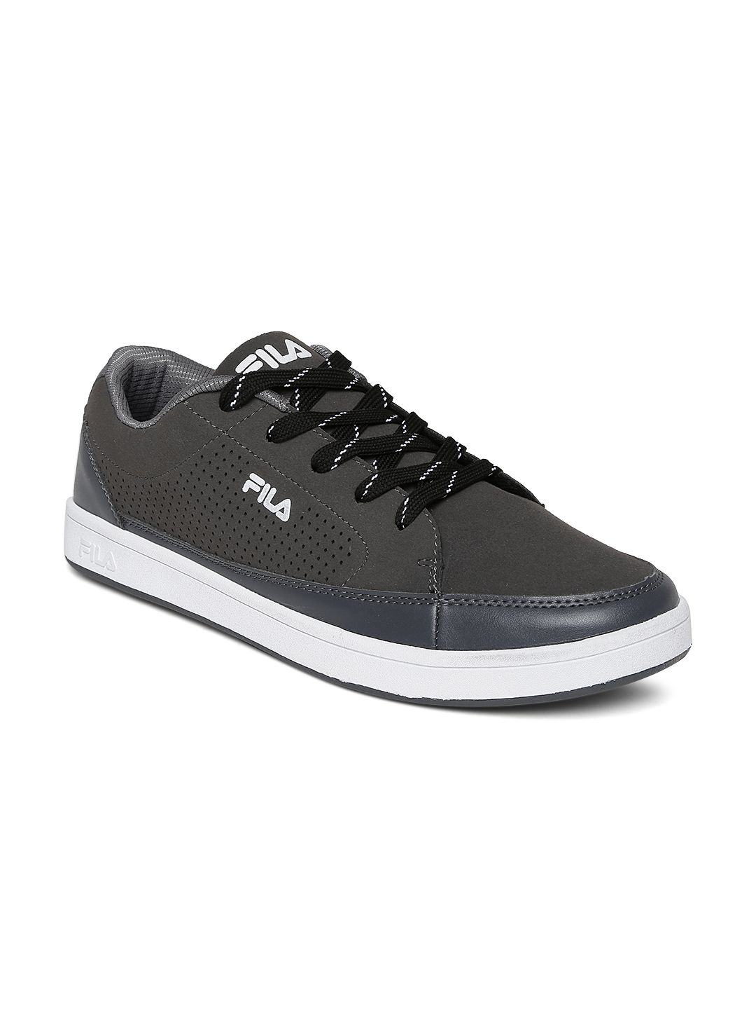 gray fila shoes