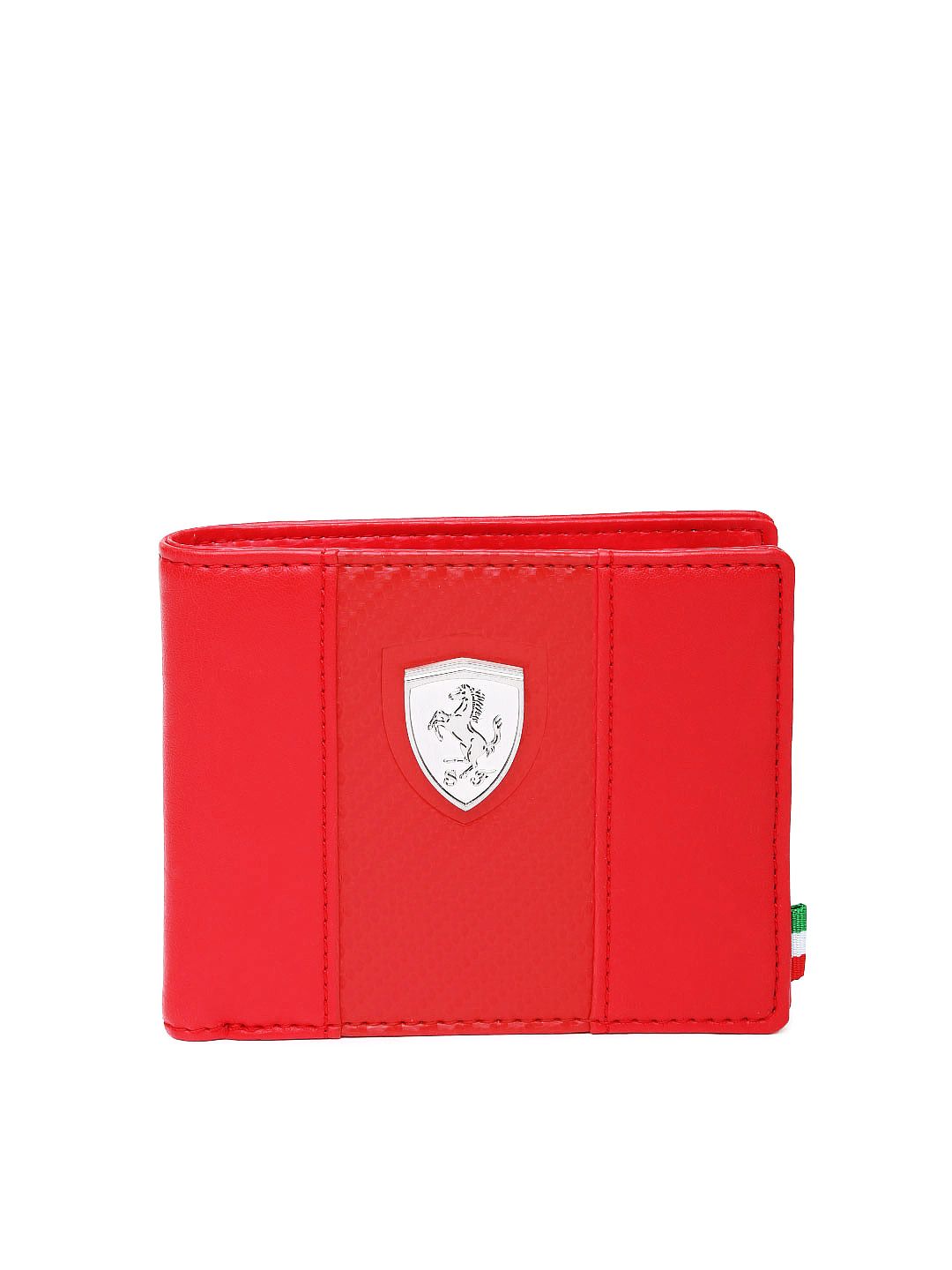 puma red wallet