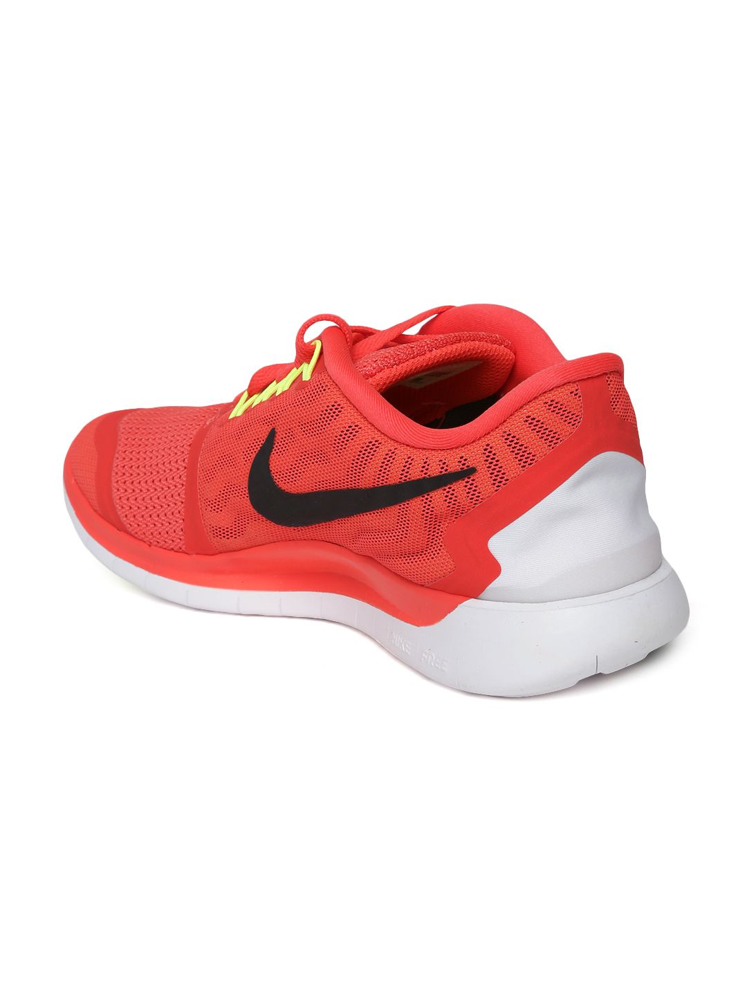 nike free run neon orange