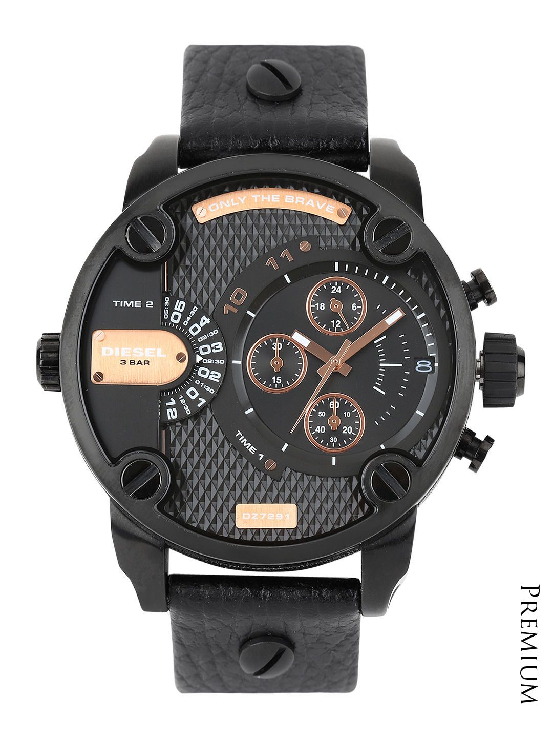 稼働品】DIESEL ディーゼル DZ-7291 クロノグラフ リトルダディ Diesel 