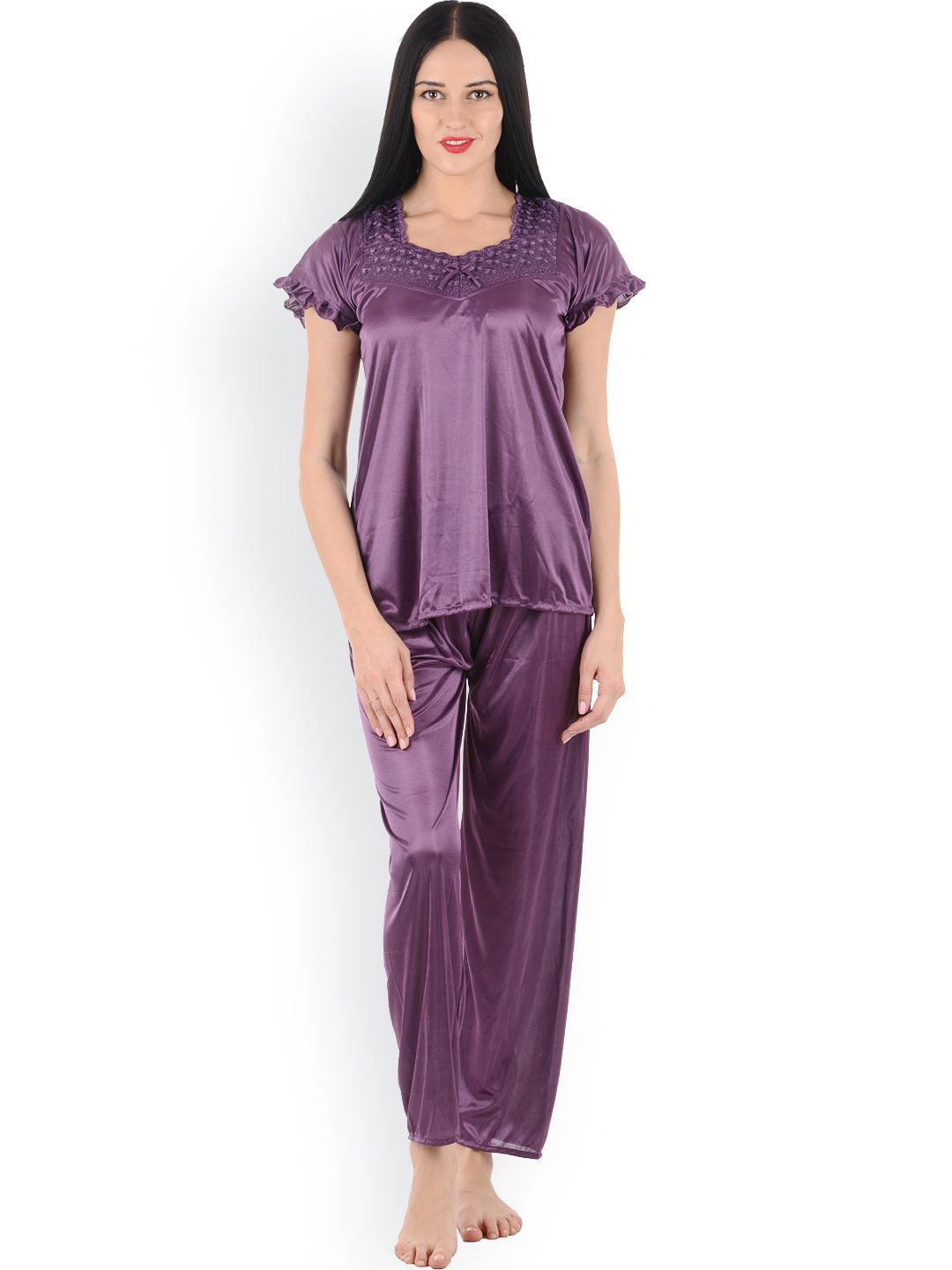 Klamotten Purple Night Suit XX125 Price in India