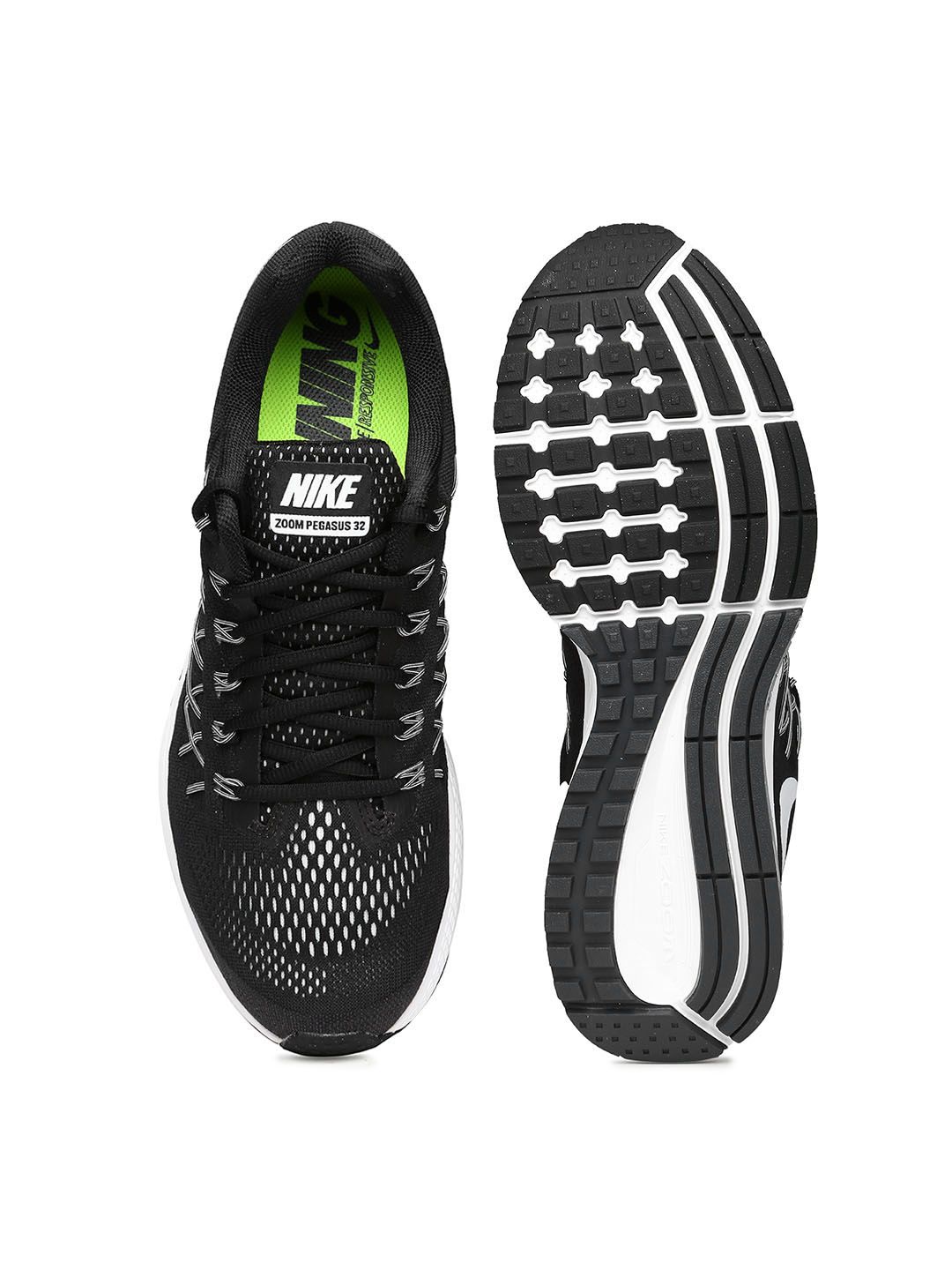 zoom pegasus 32 black