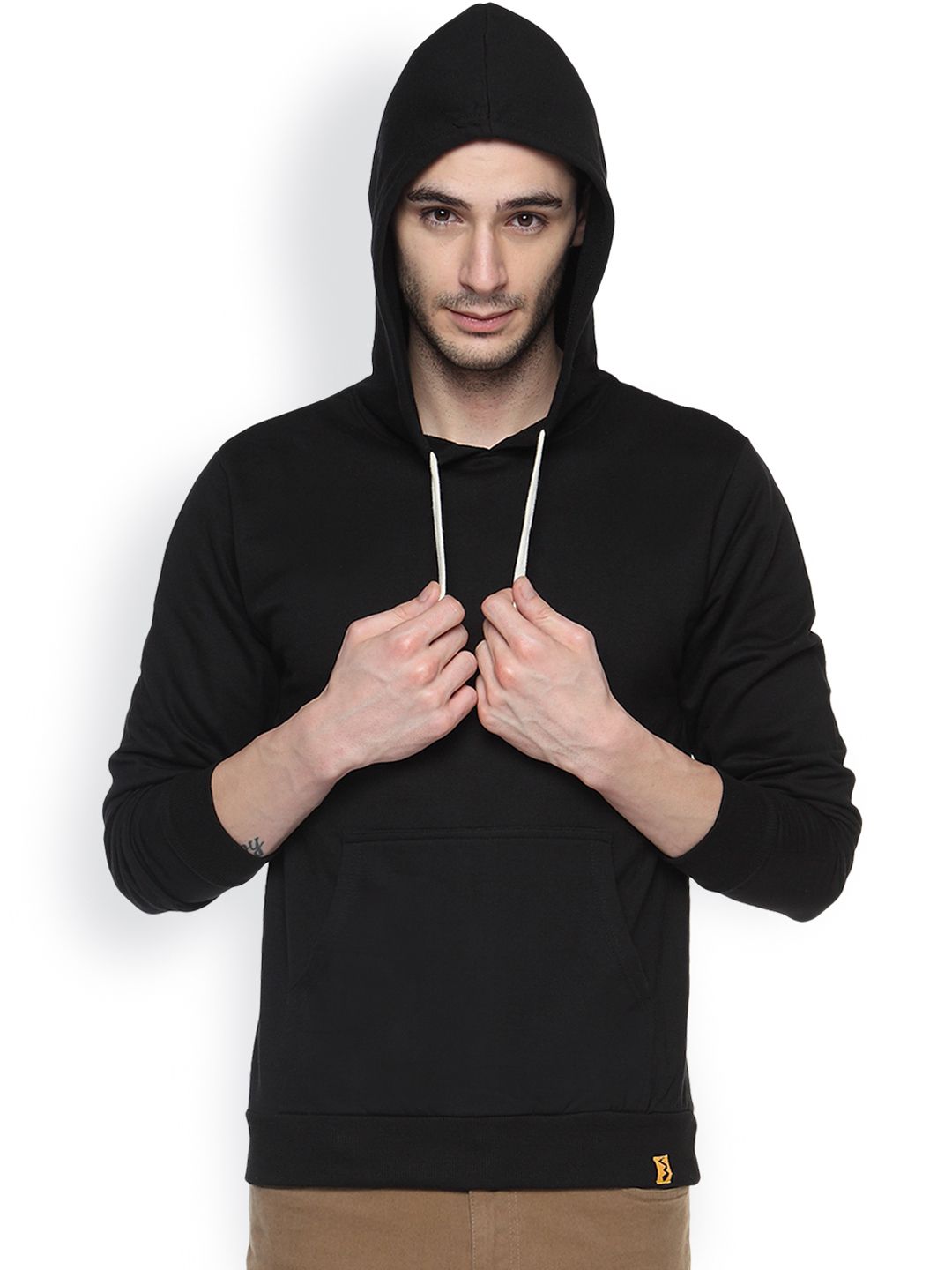 CAHOOT Black Hooded Sweatshirt