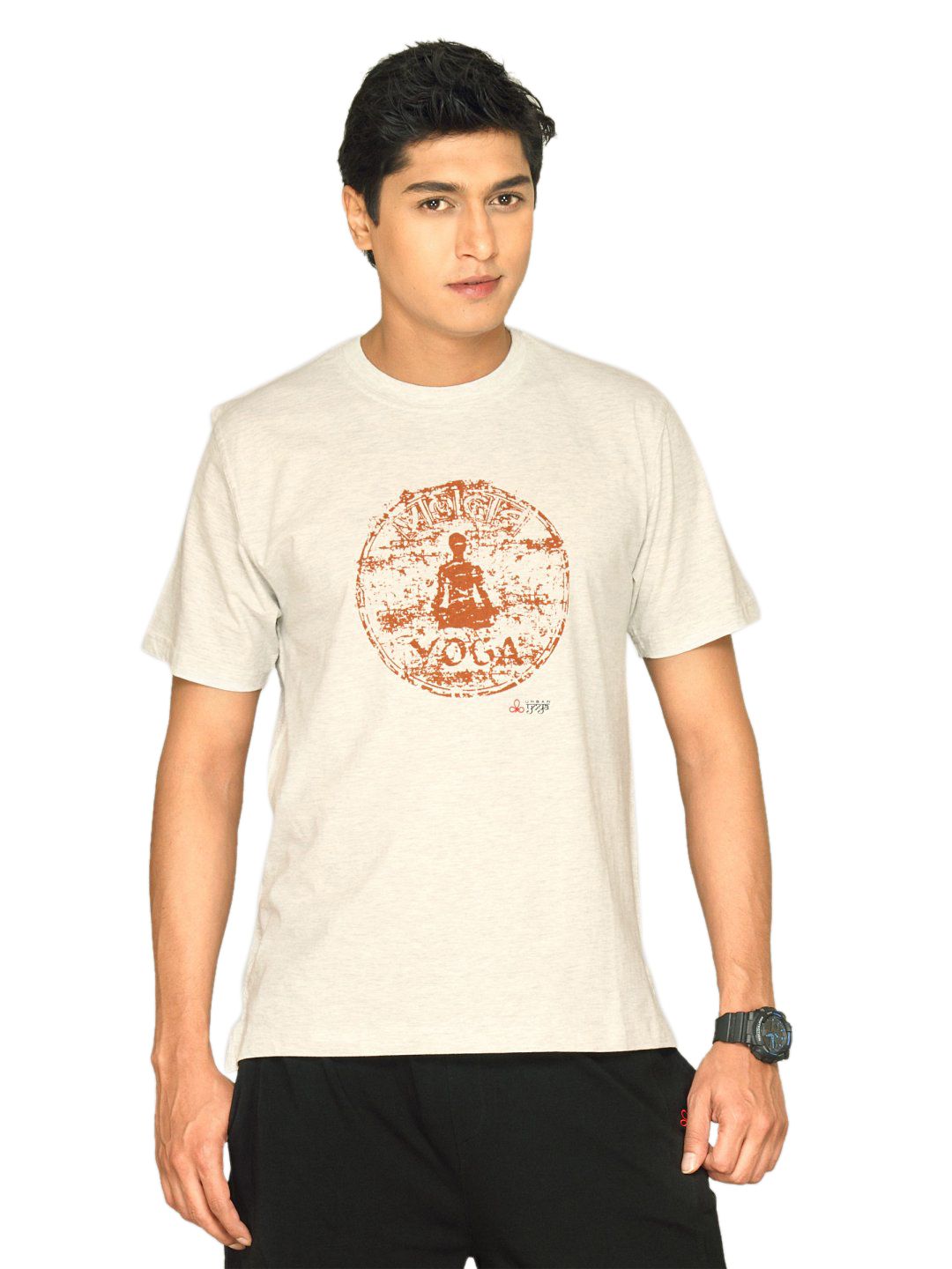 Urban Yoga Men's Melange T-shirt