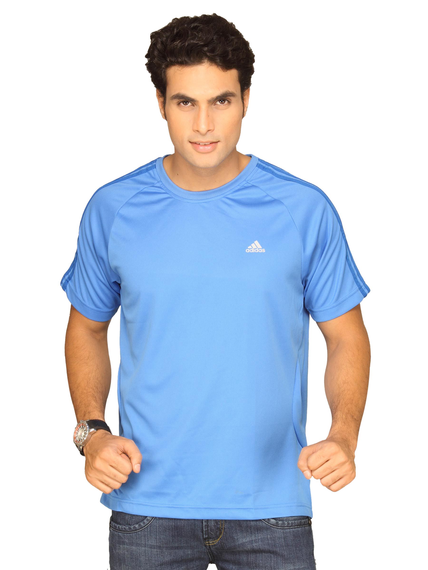 ADIDAS Men's Fresh Blue T-shirt