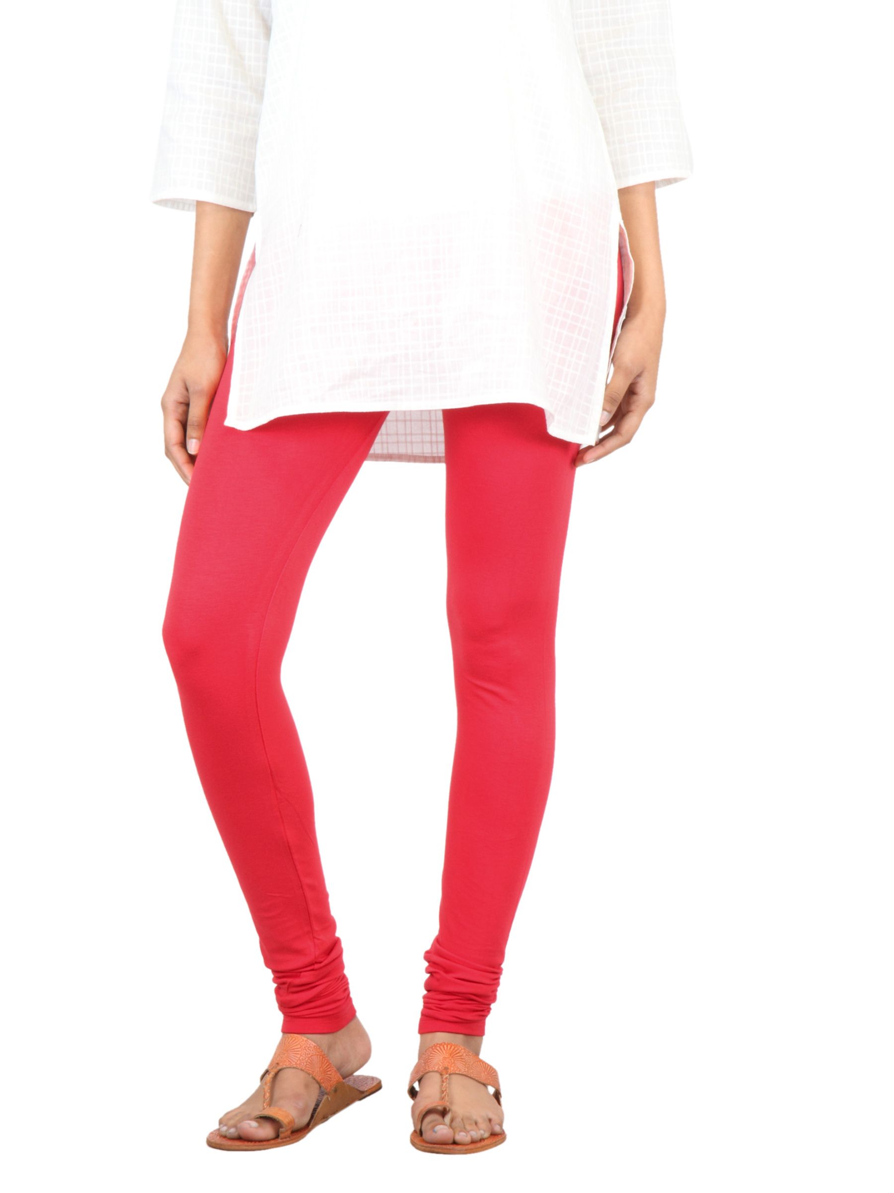 Myntra Women Red Leggings