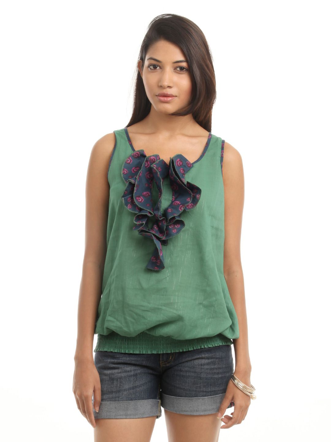 Mineral Women Green Top
