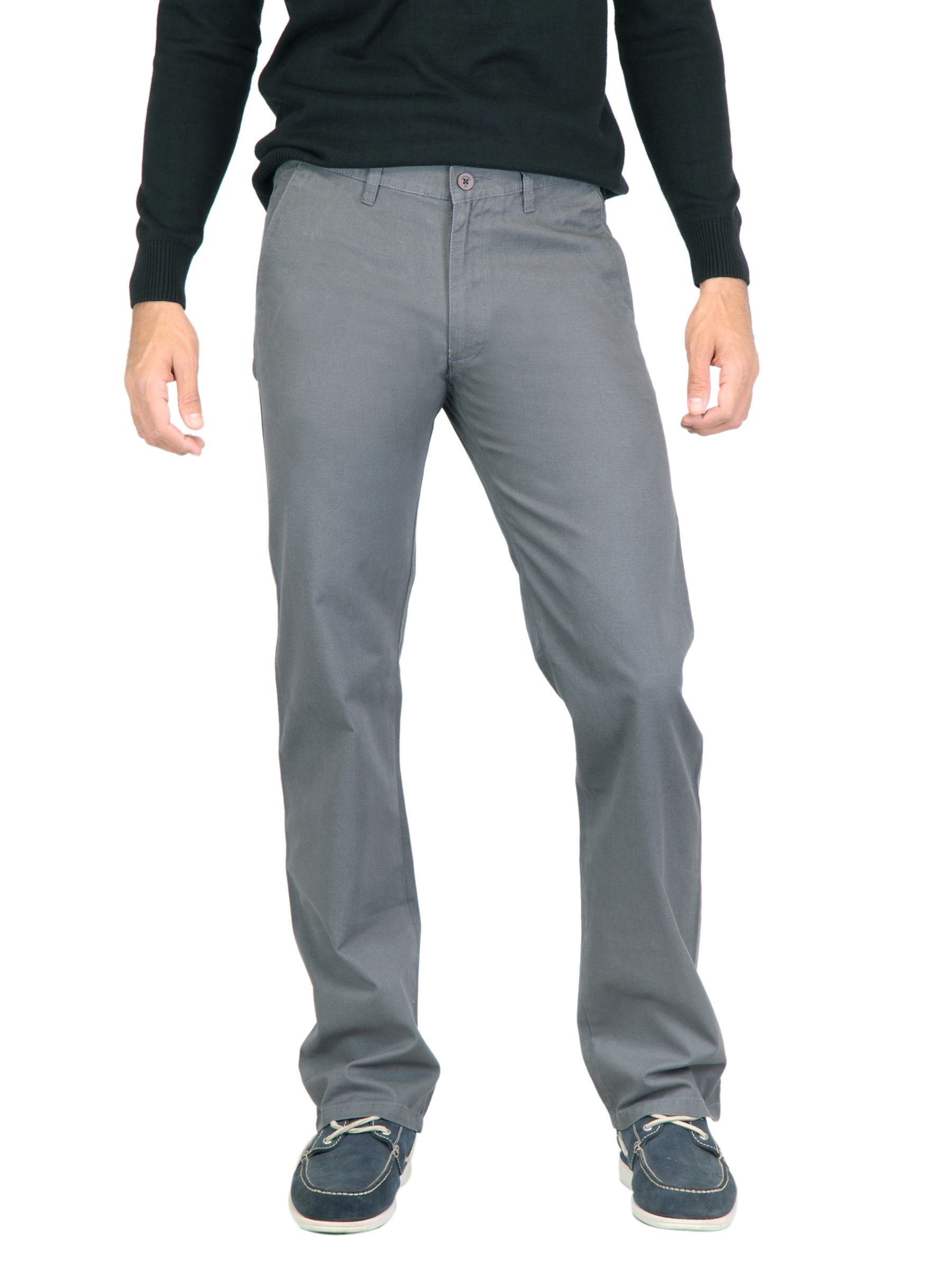Highlander Men Solid Grey Trouser