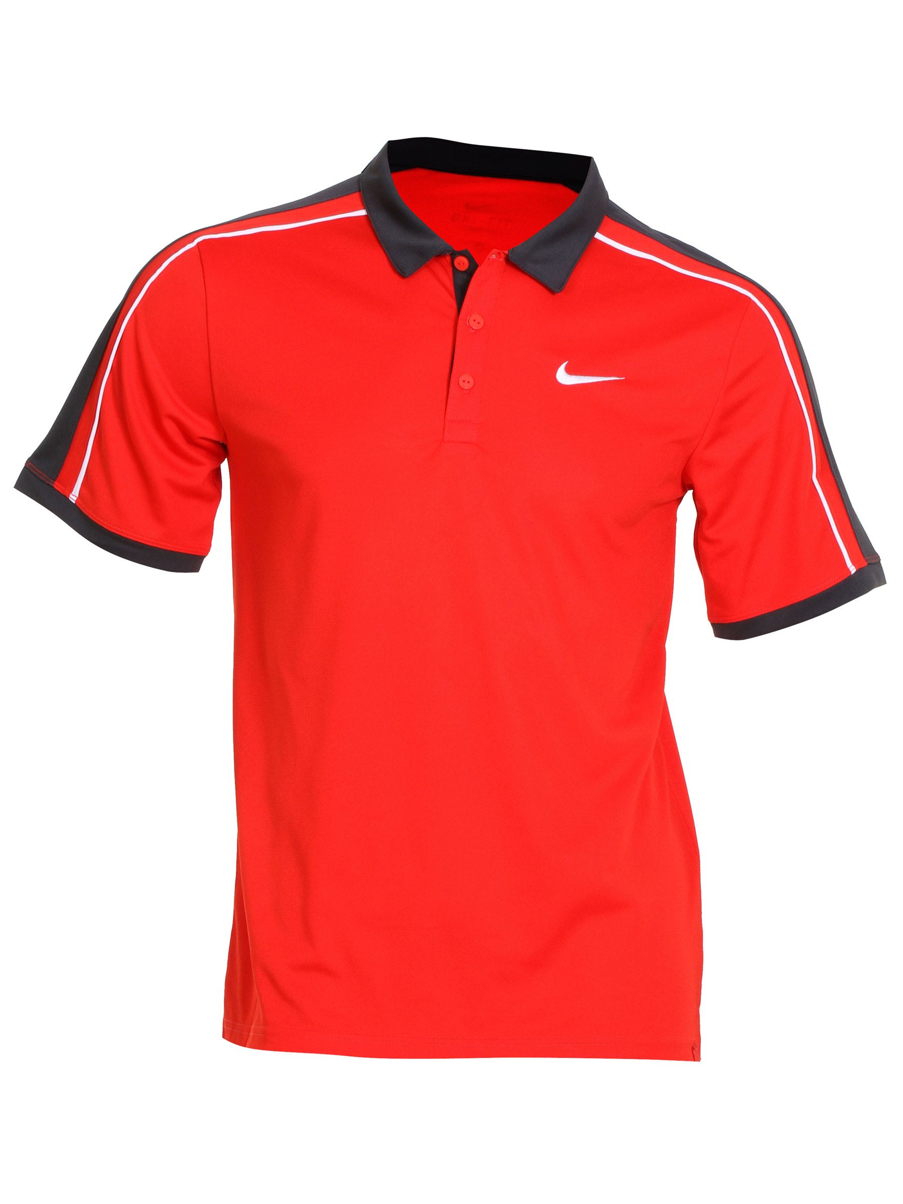 Nike Mens Red Polo T-shirt