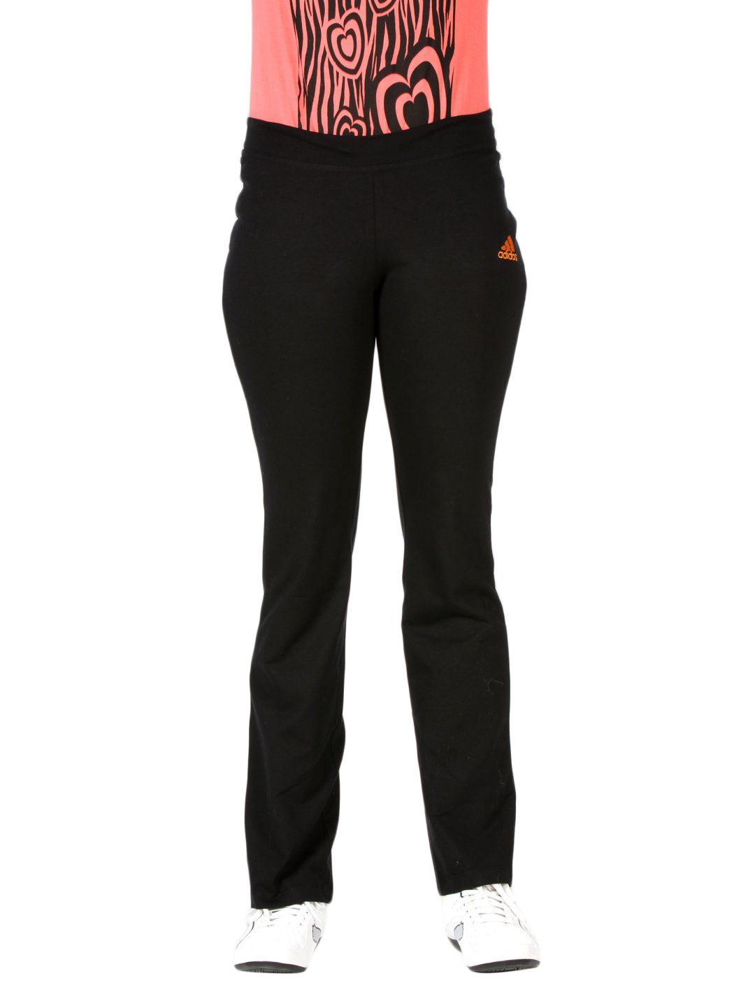 ADIDAS Women's Slim Fit Lycra Track Pants