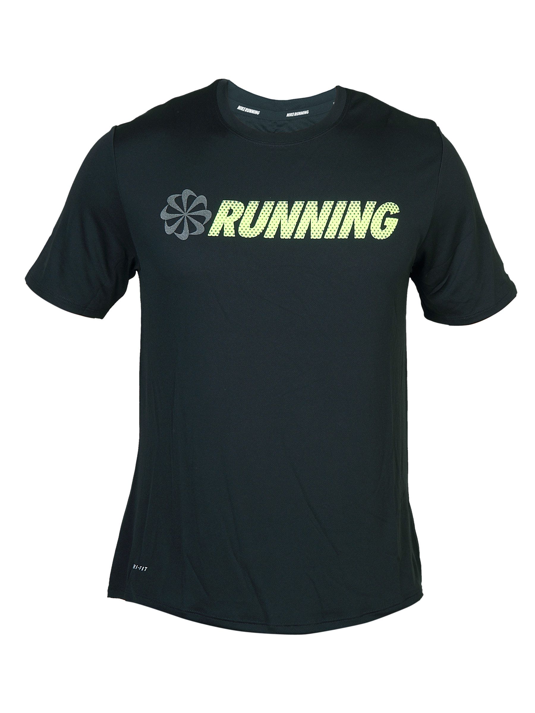 Nike Men's As Challen Black T-shirt