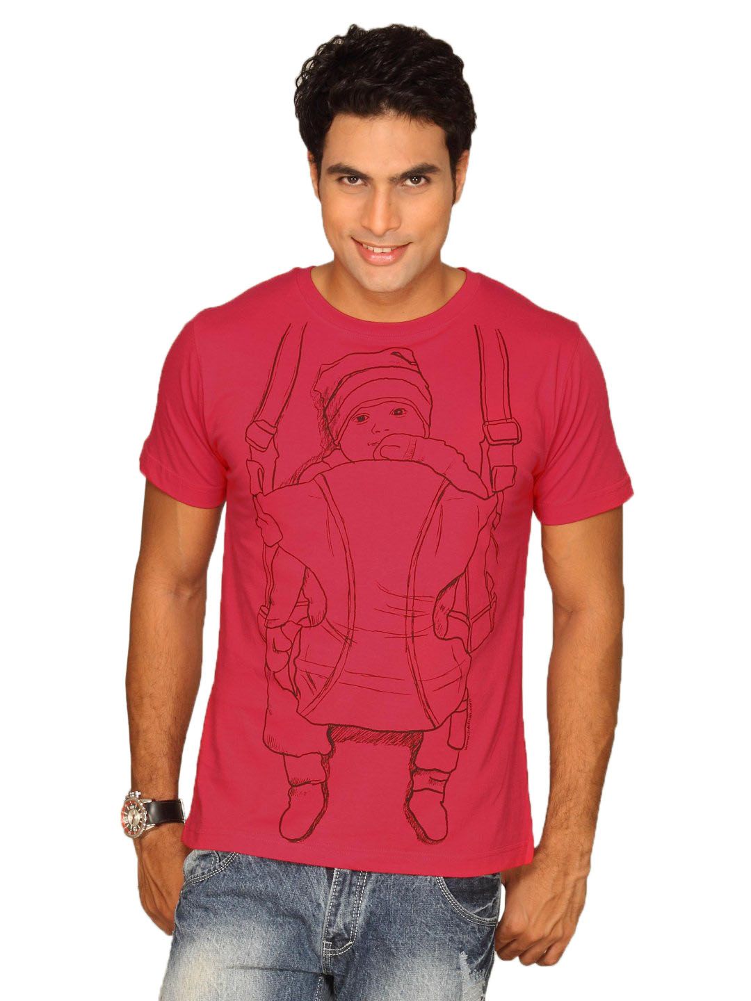 Inkfruit Men's Baby Tomato Red T-shirt