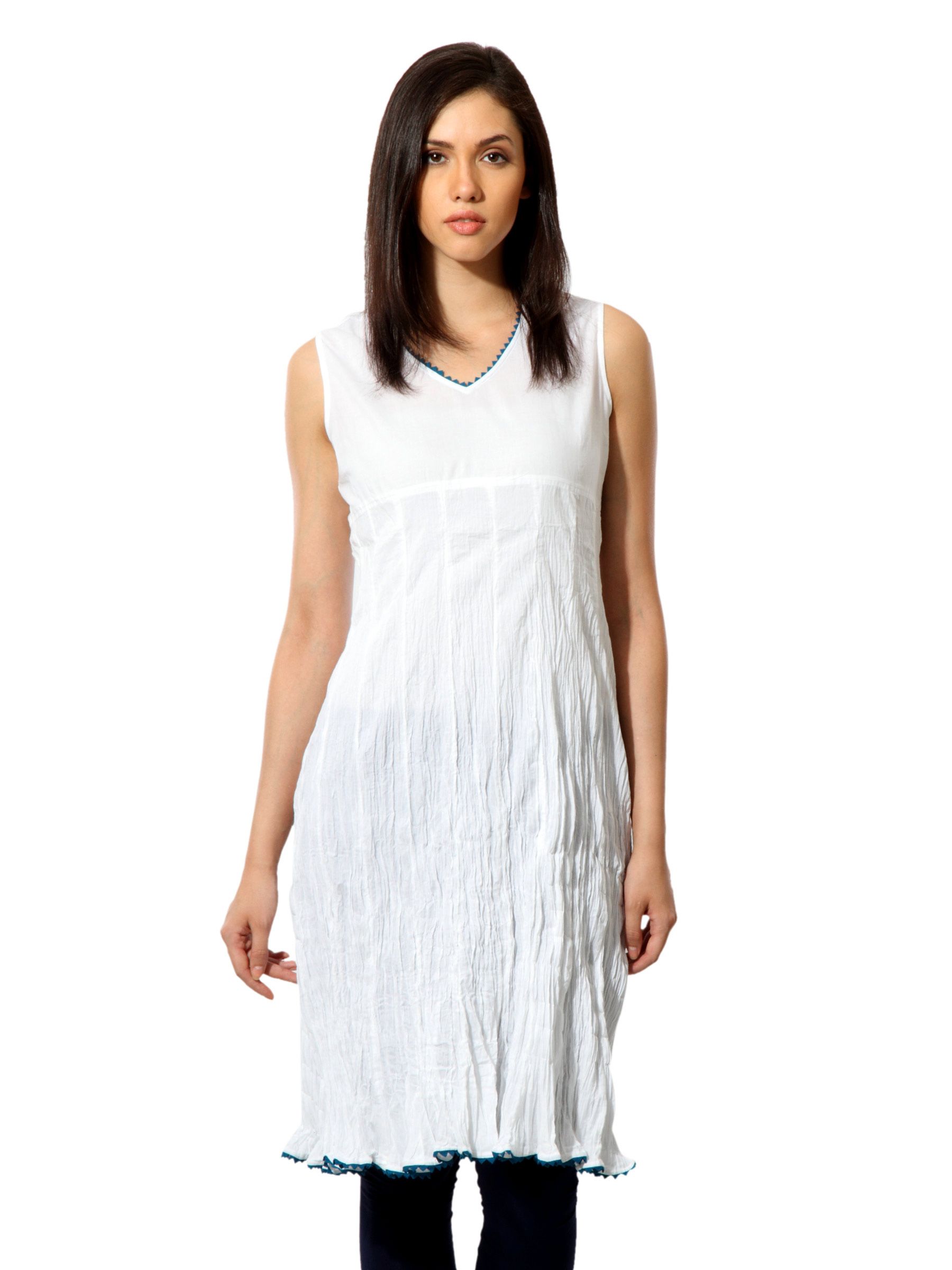 Fabindia Women White Kurta