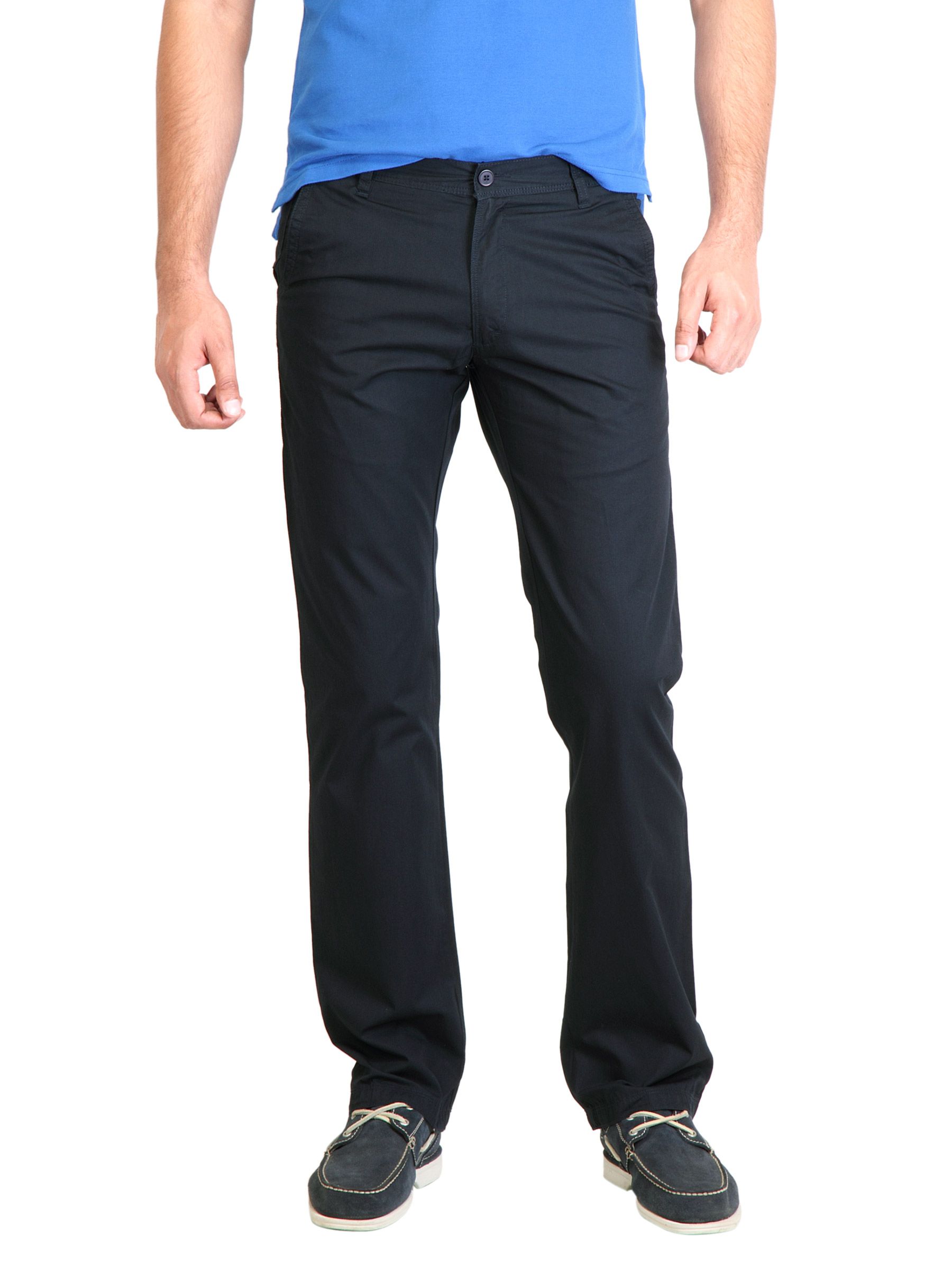 Highlander Men Solid Blue Trouser