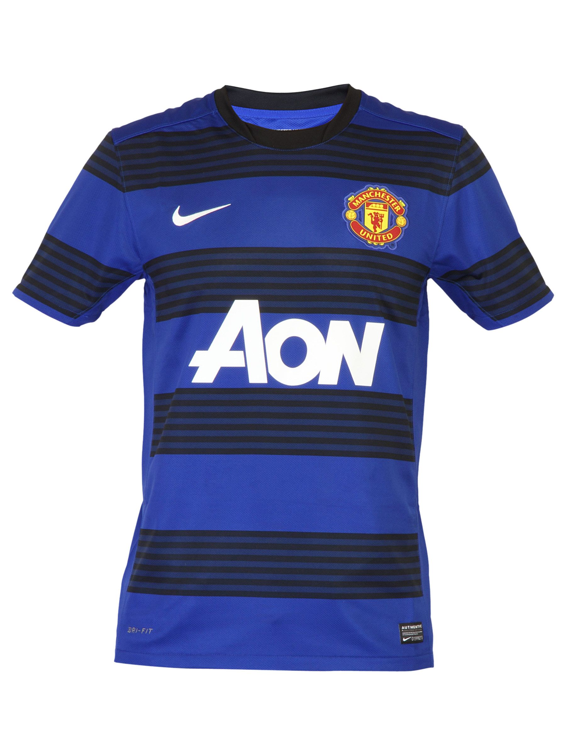 Buy Nike Men Blue Manchester United Jersey - Tshirts for Men 12799