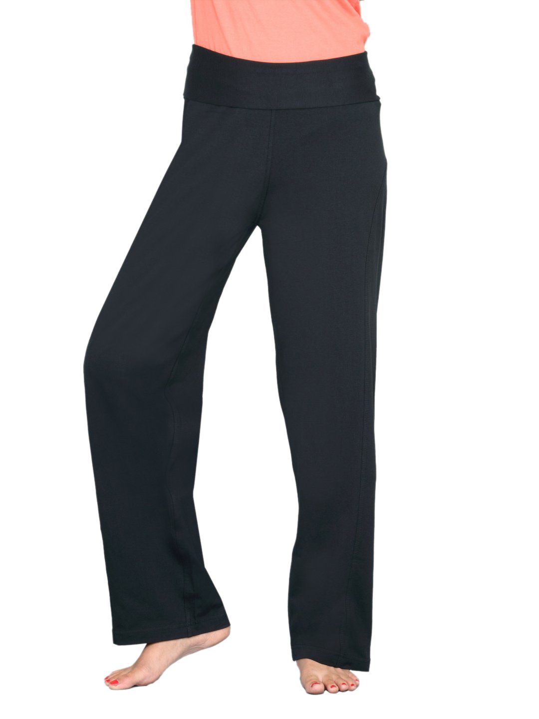 Urban Yoga Women Bottom Black Track Pant