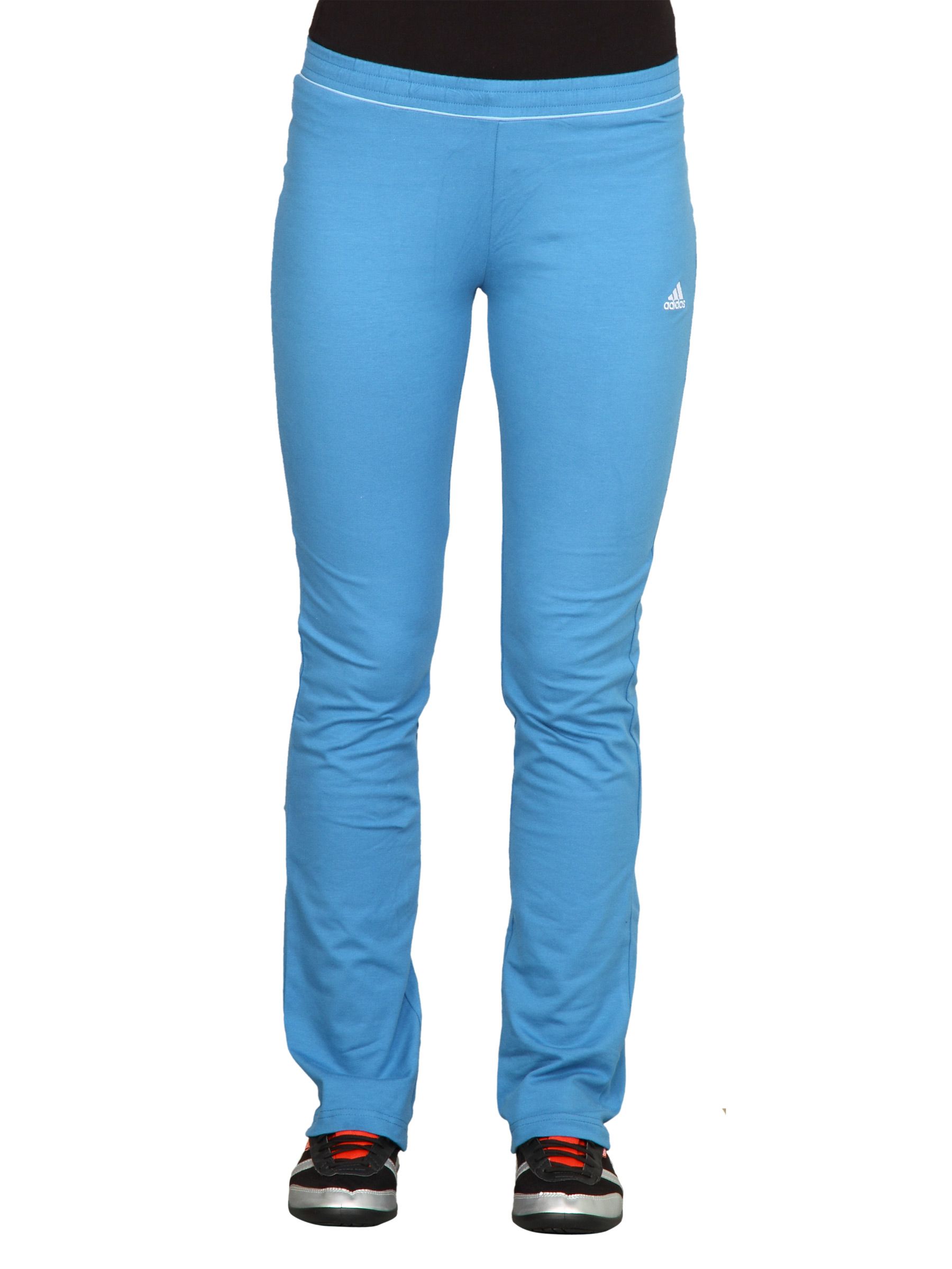 ADIDAS Women Wo Basic Yo Pant Blue Trackpant