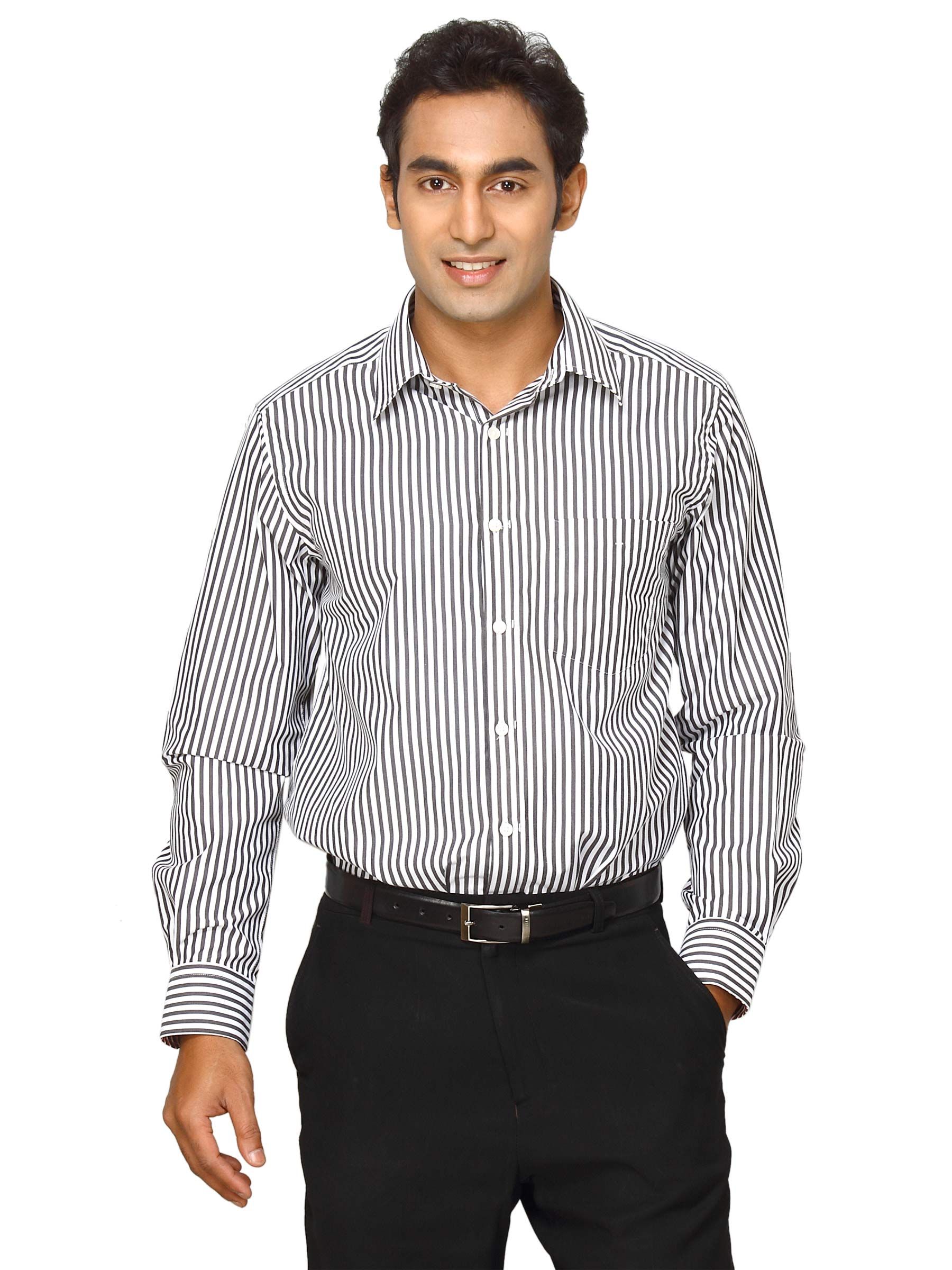 Indigo Nation Men Price catch Black White Shirts