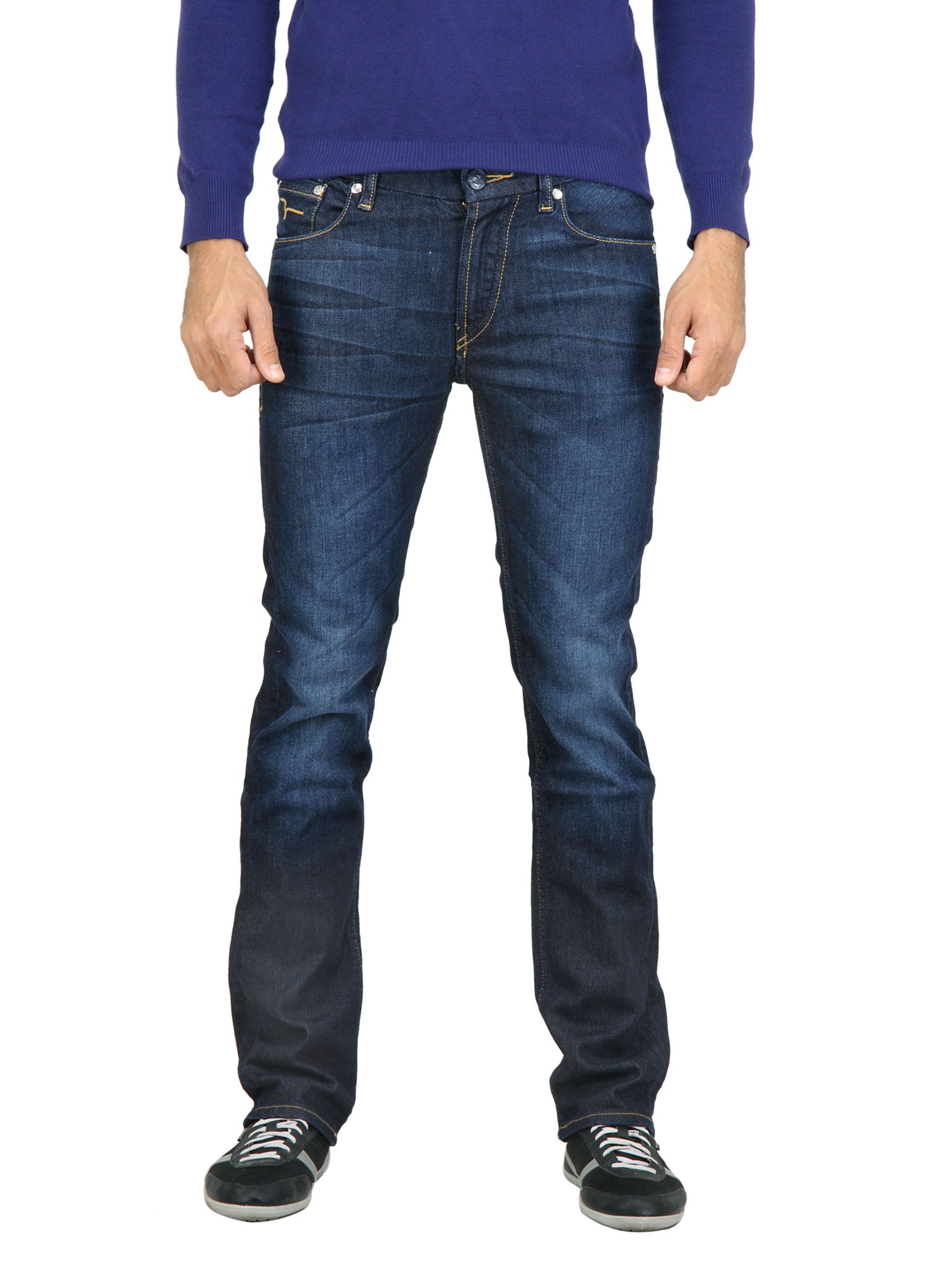 Flying Machine Men Washed Blue Jeans