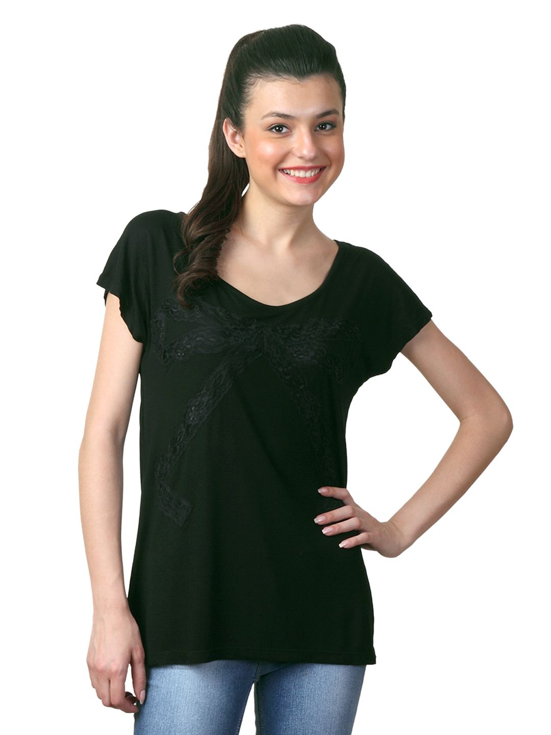 ONLY Women Black Top