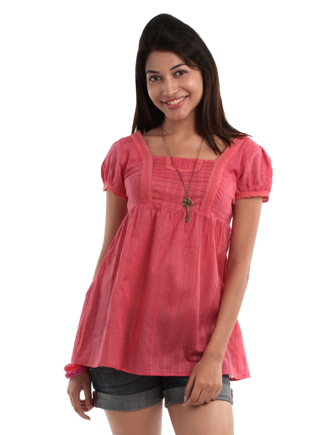 Remanika Women Pink Tunic