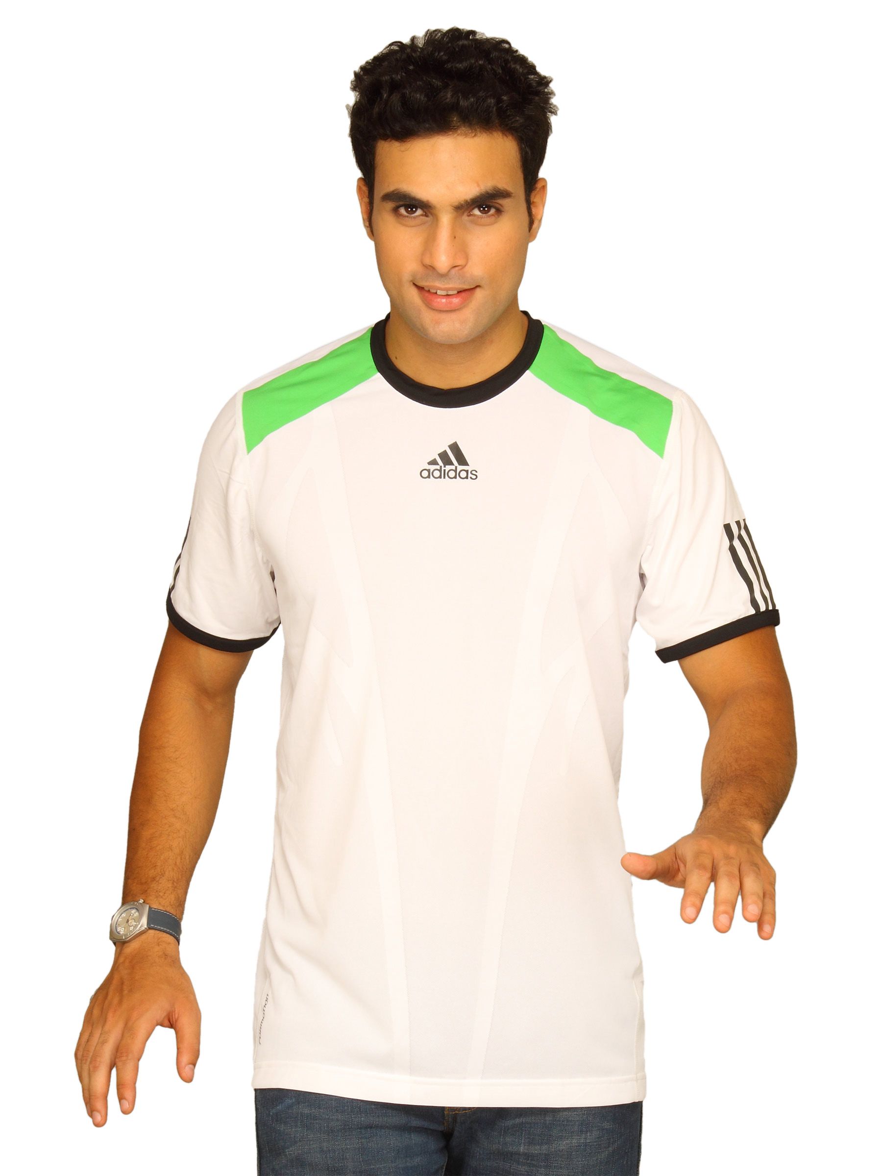 ADIDAS Men's Barr White T-shirt