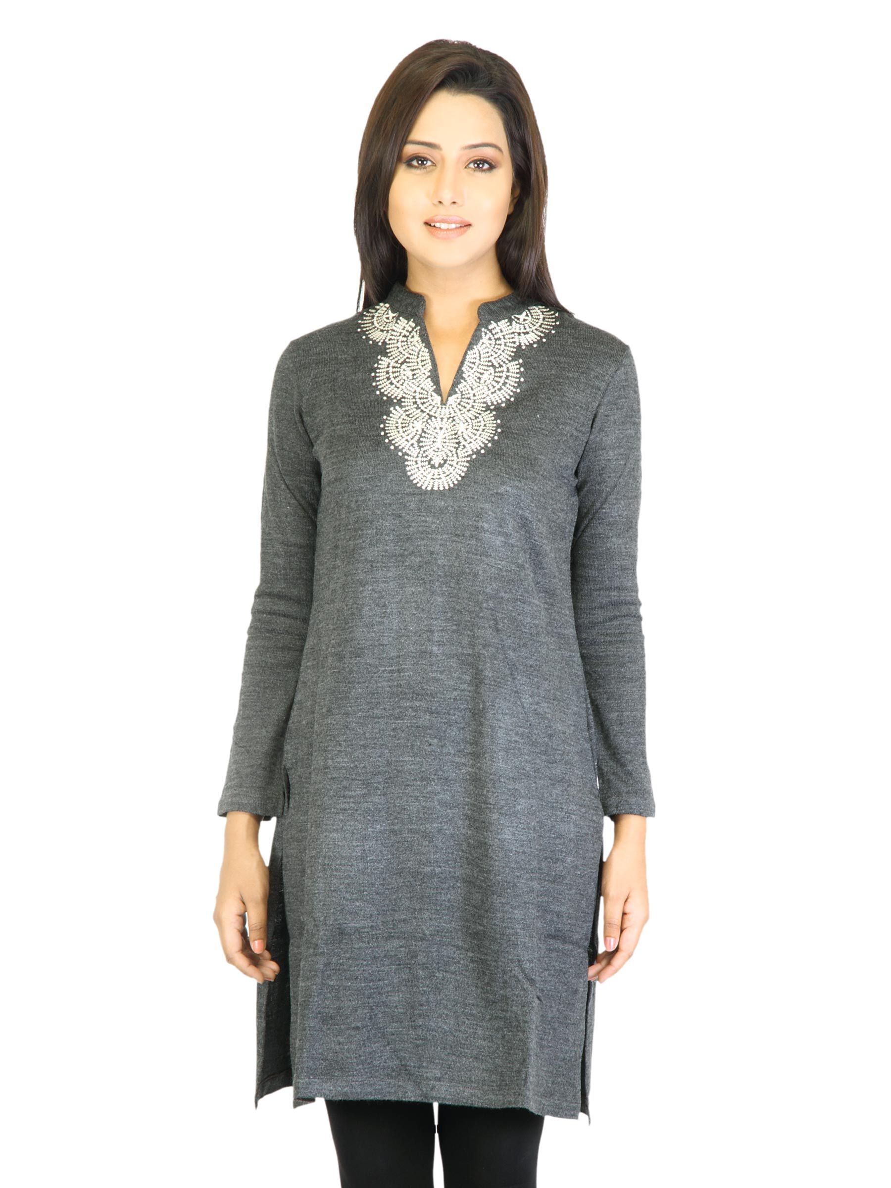 Aurelia Women Grey Kurta