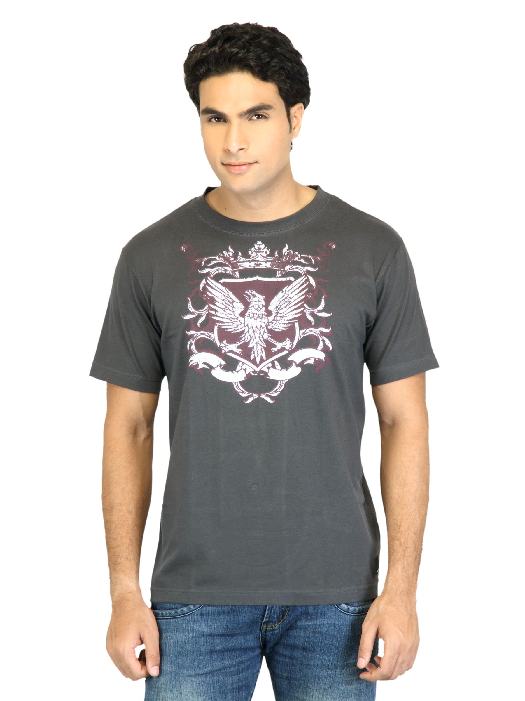 Facit Men Smart  Charcoal Tshirt