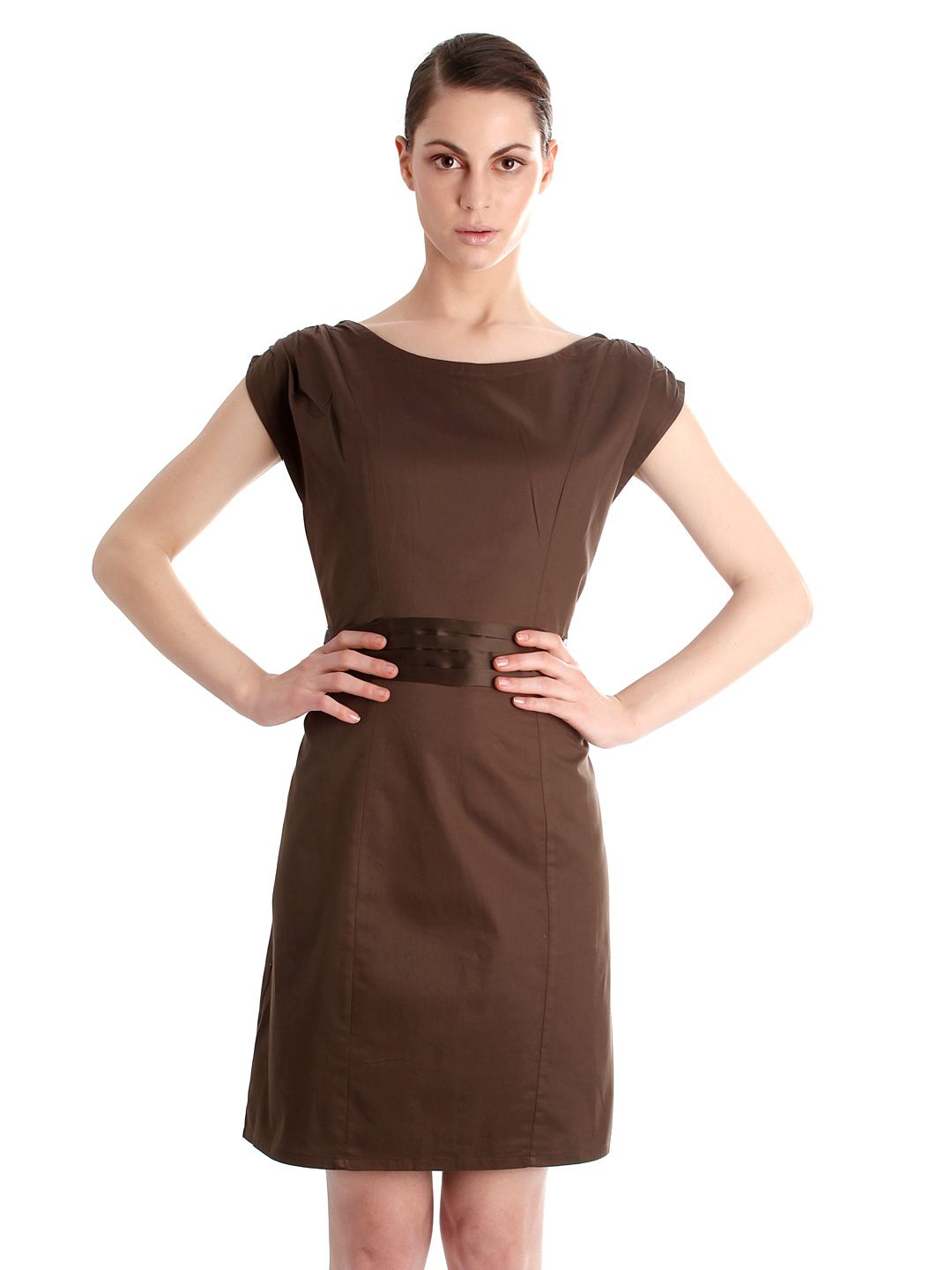 Femella Women Brown Dress