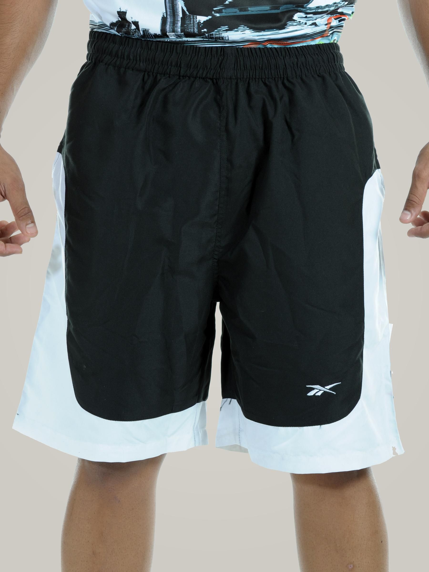 Reebok Men Micro Shorts Black and White