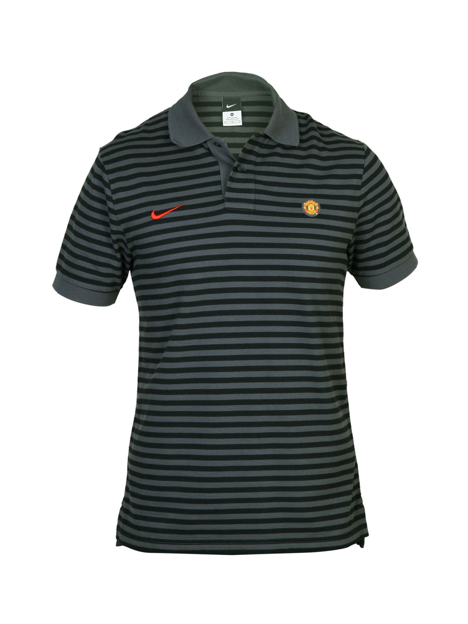 Nike Men's Grey Polo T-Shirt