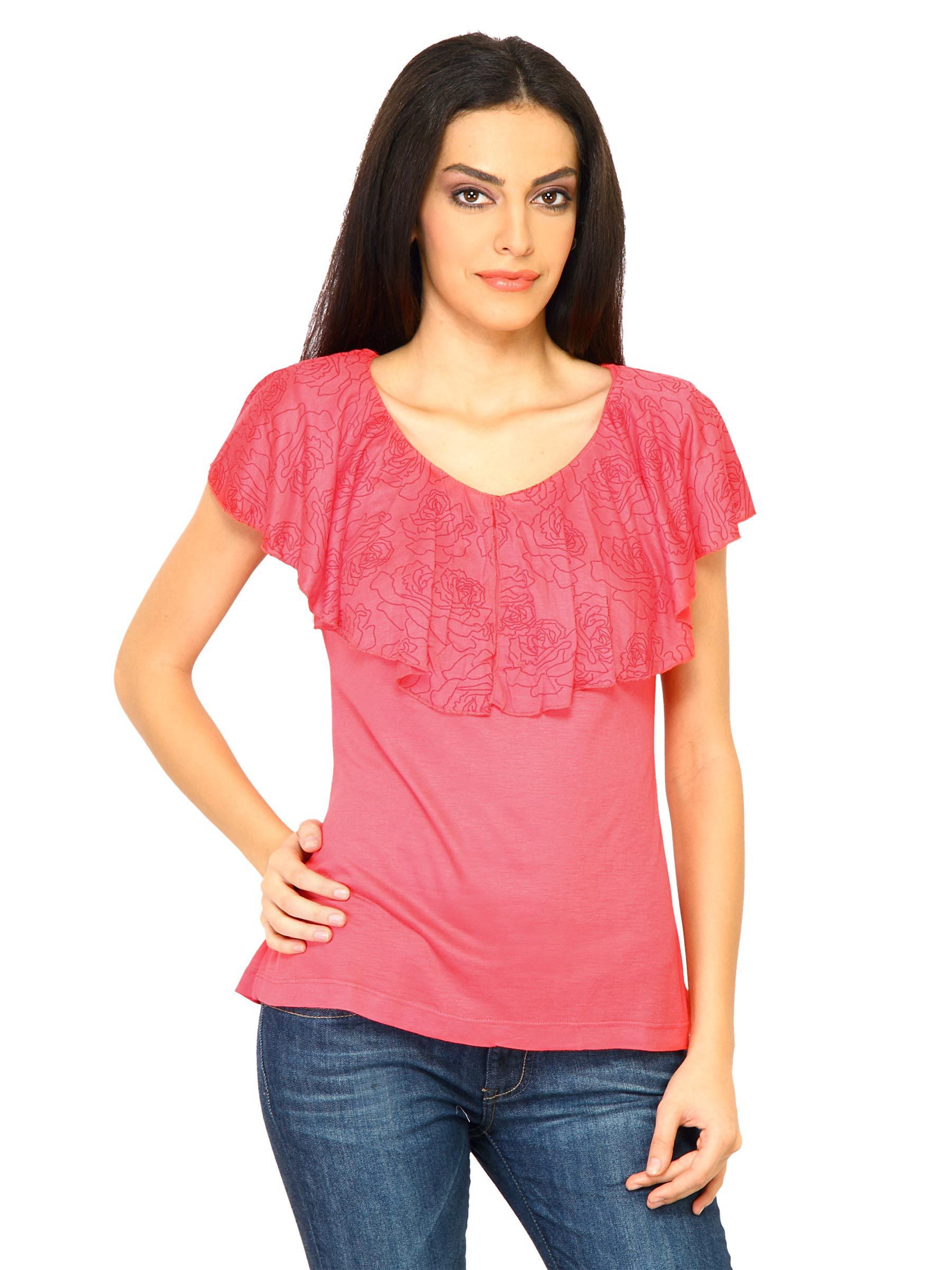 Jealous 21 Women Una Pink Tops