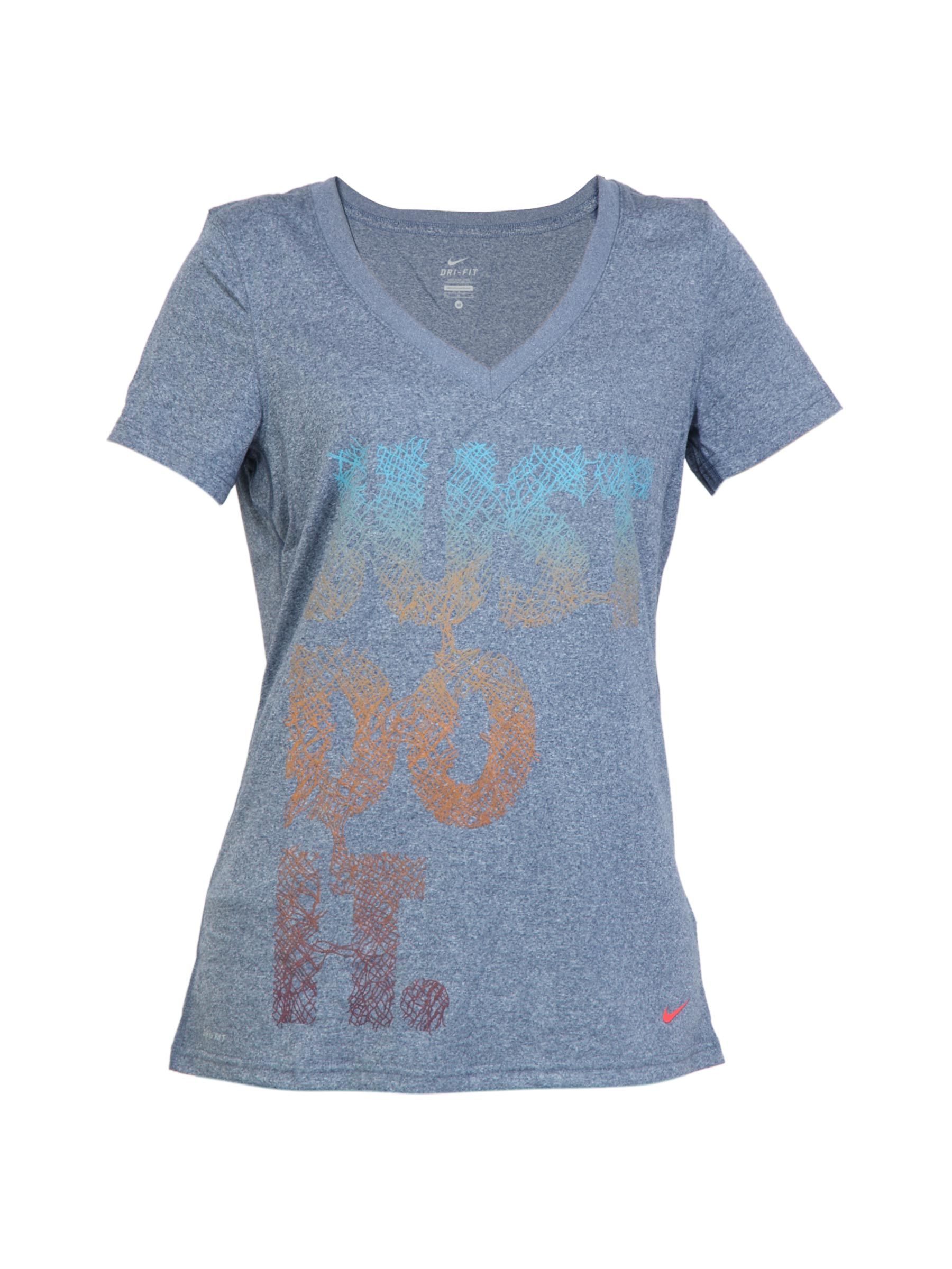 Nike Women Trainng Grey Tops
