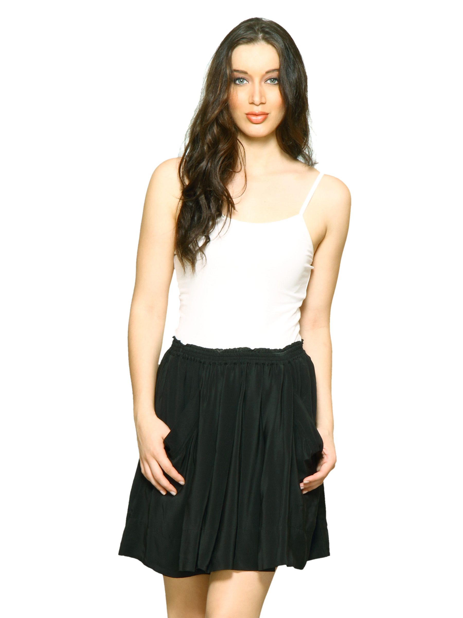 Forever New Women Black Skirts