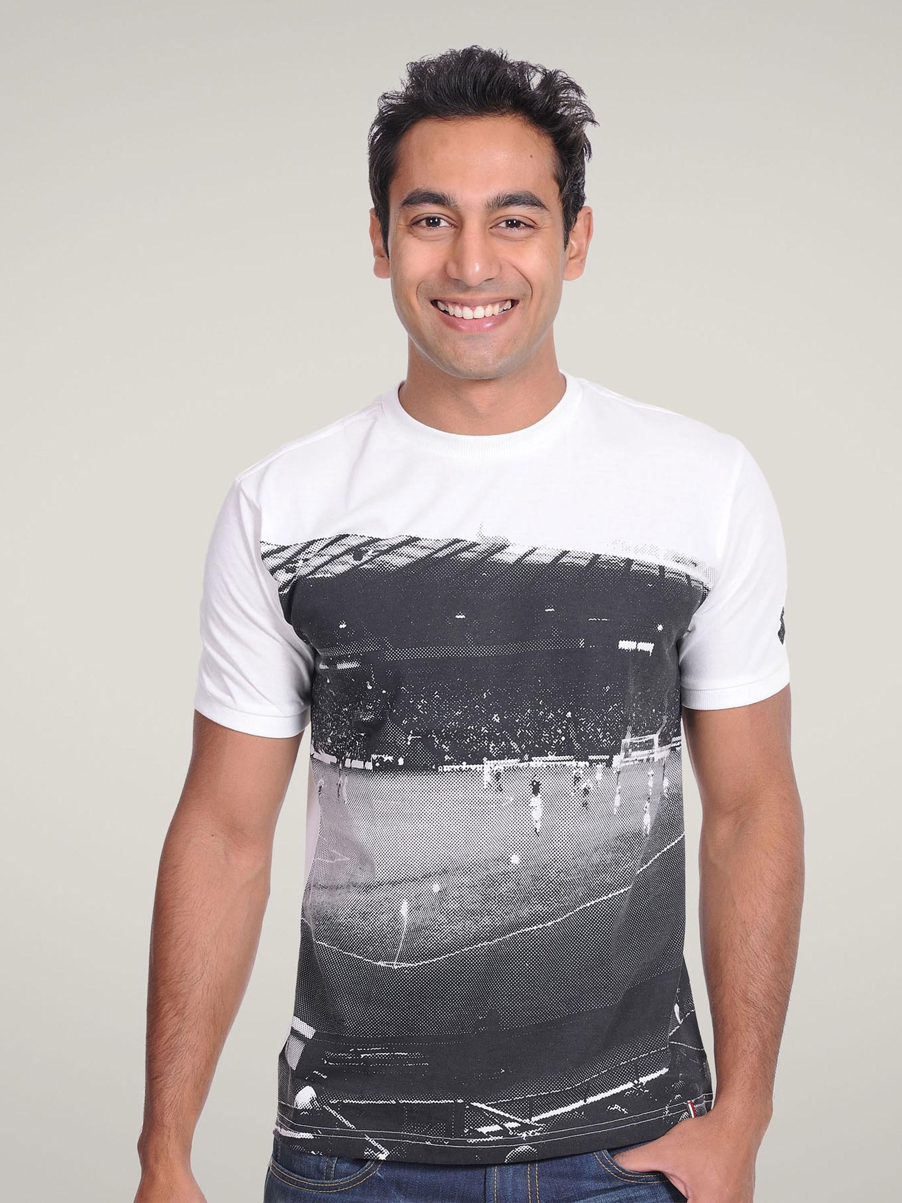 Lotto Men Marcello White T-shirt