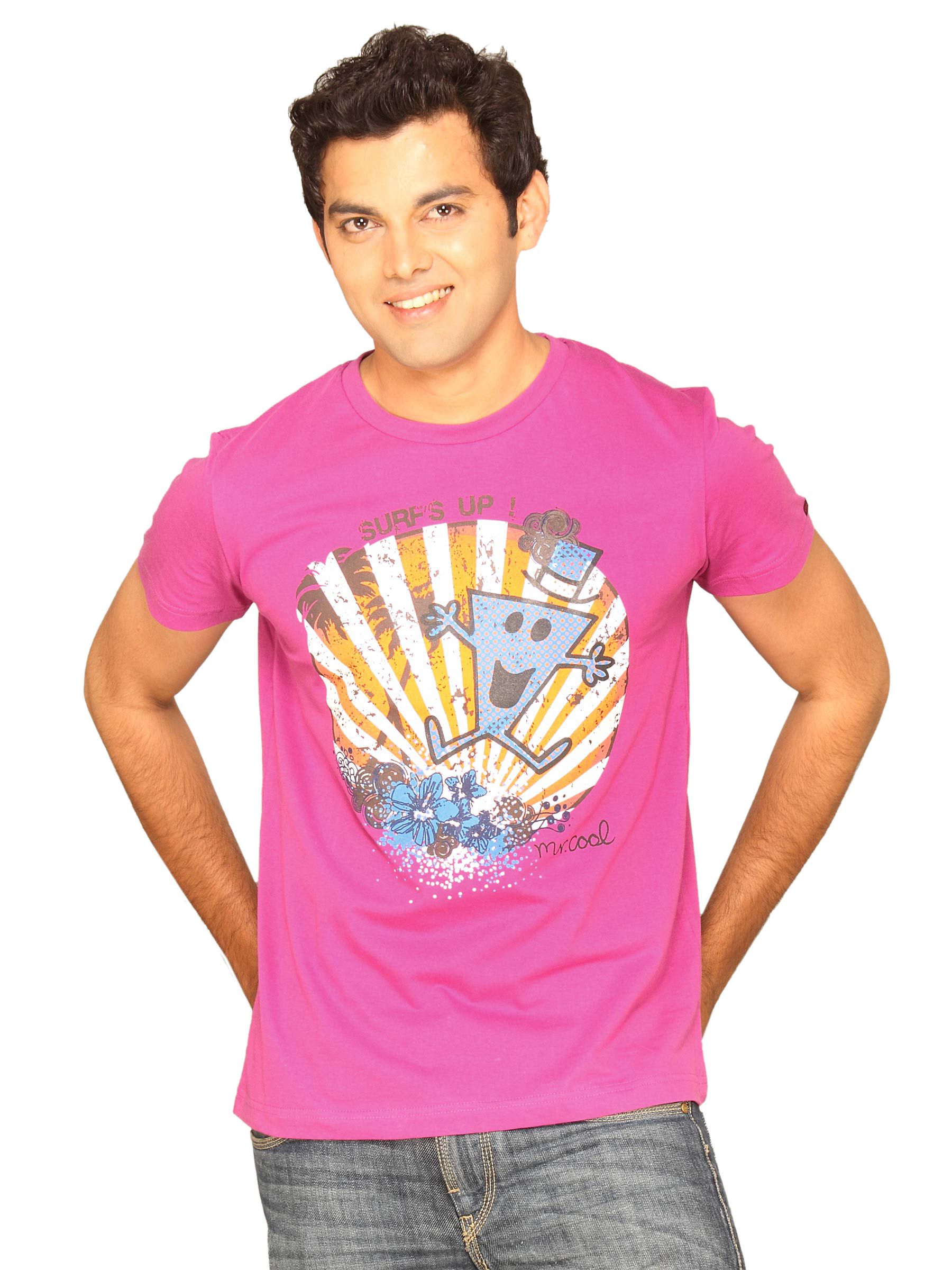 Mr.Men Men's Cool Guy Lilac T-shirt