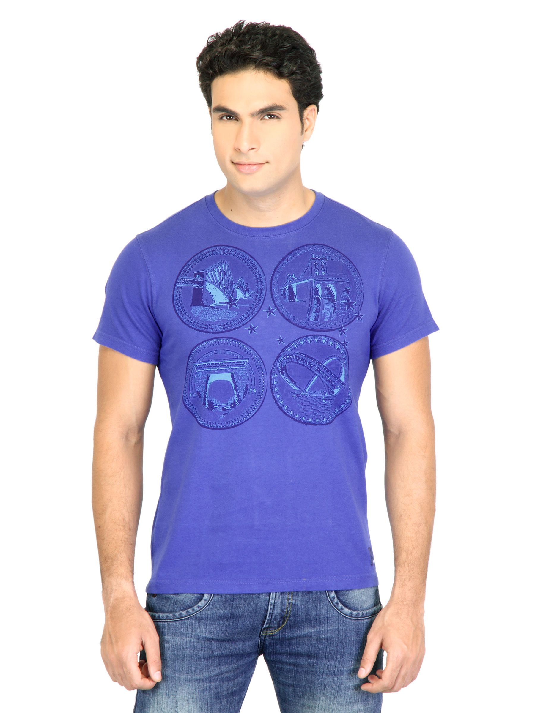Facit Men Smart Blue Tshirt