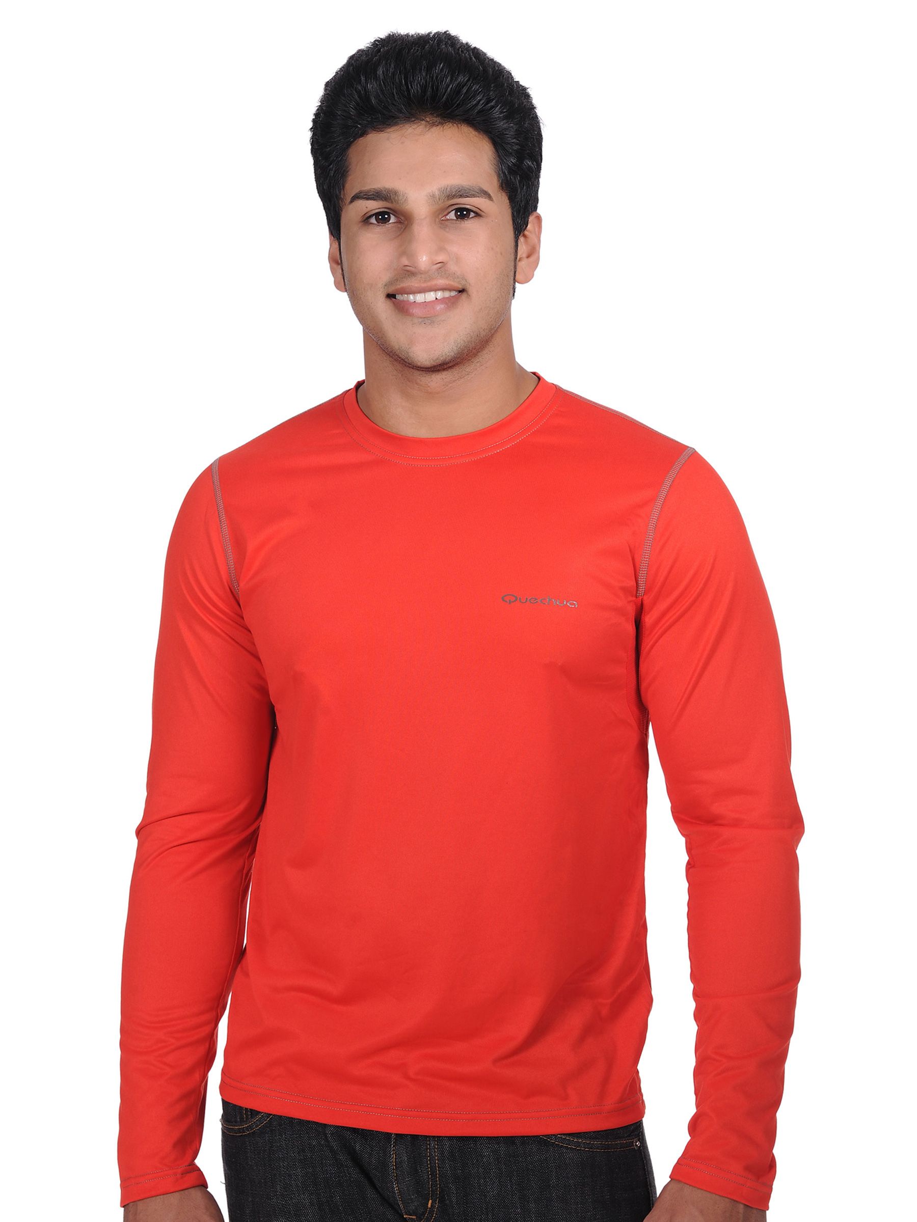 Quechua Men G1 Techfresh Red T-shirt