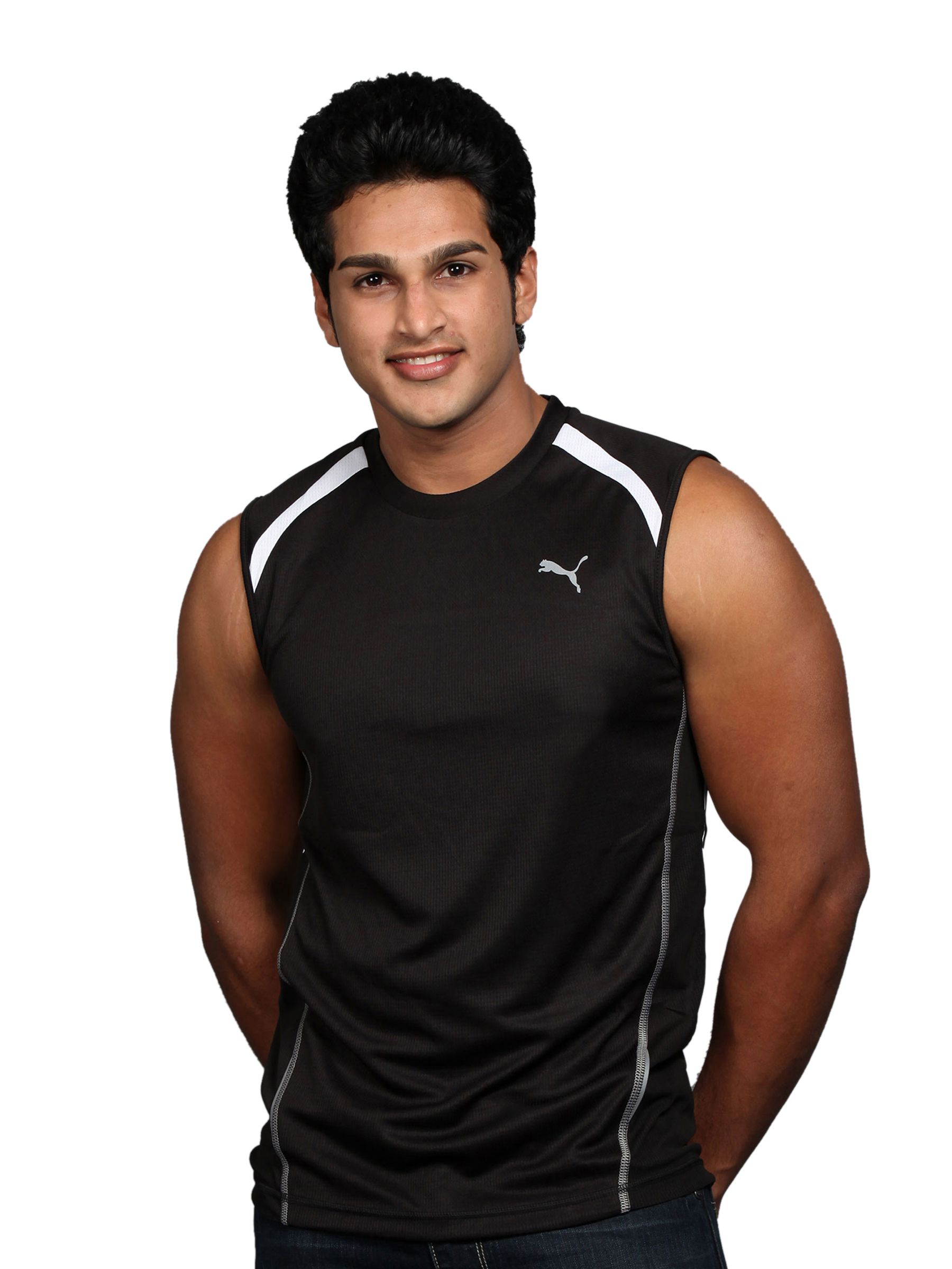 Puma Men's Sless Black T-shirt