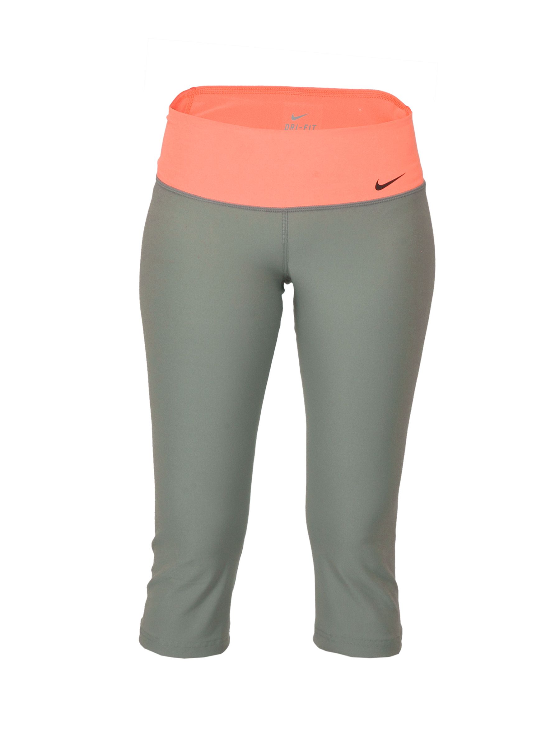 Nike Women Legend Slim Poly Grey Capris