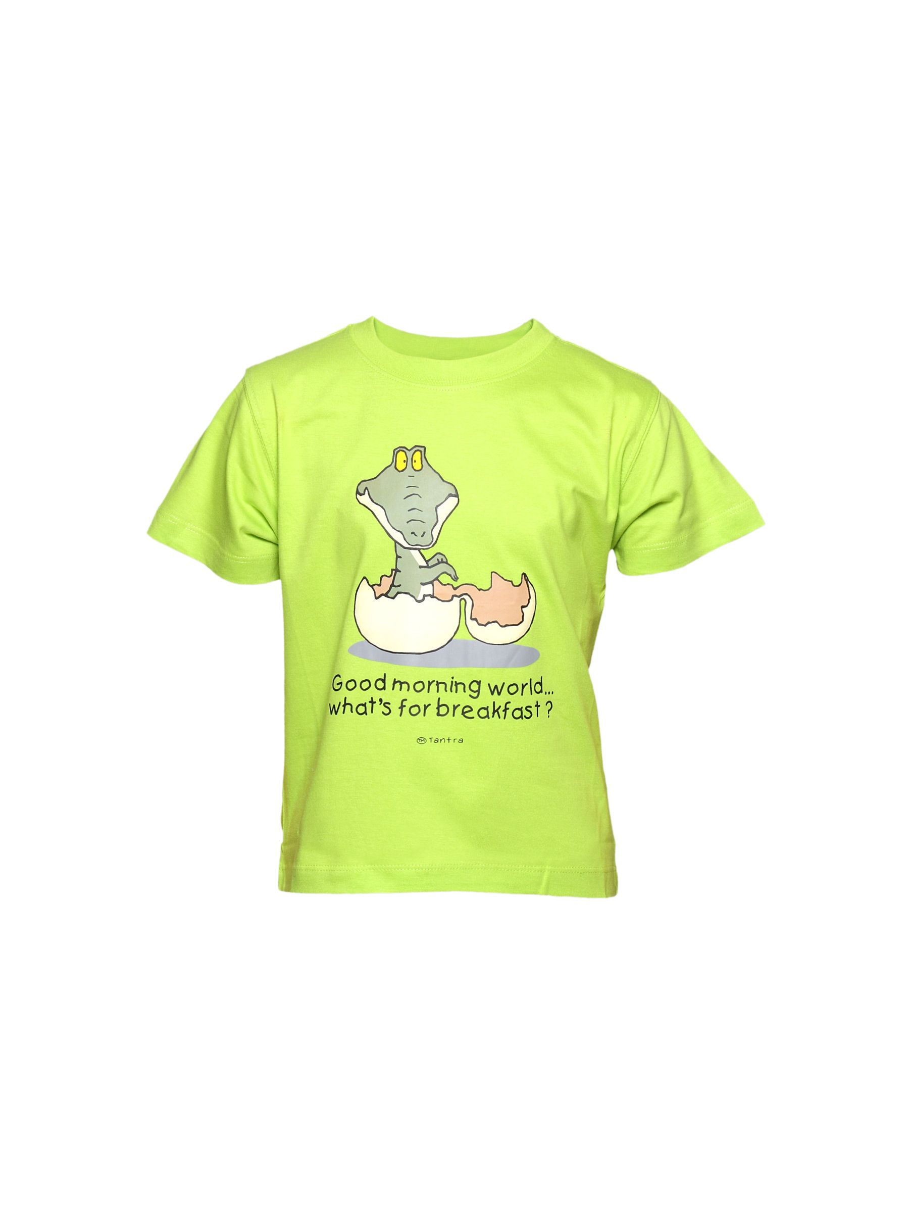Tantra Kid's Unisex Good Morning Orange Kidswear