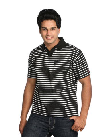 Classic Polo Men's Black-Grey T-shirt