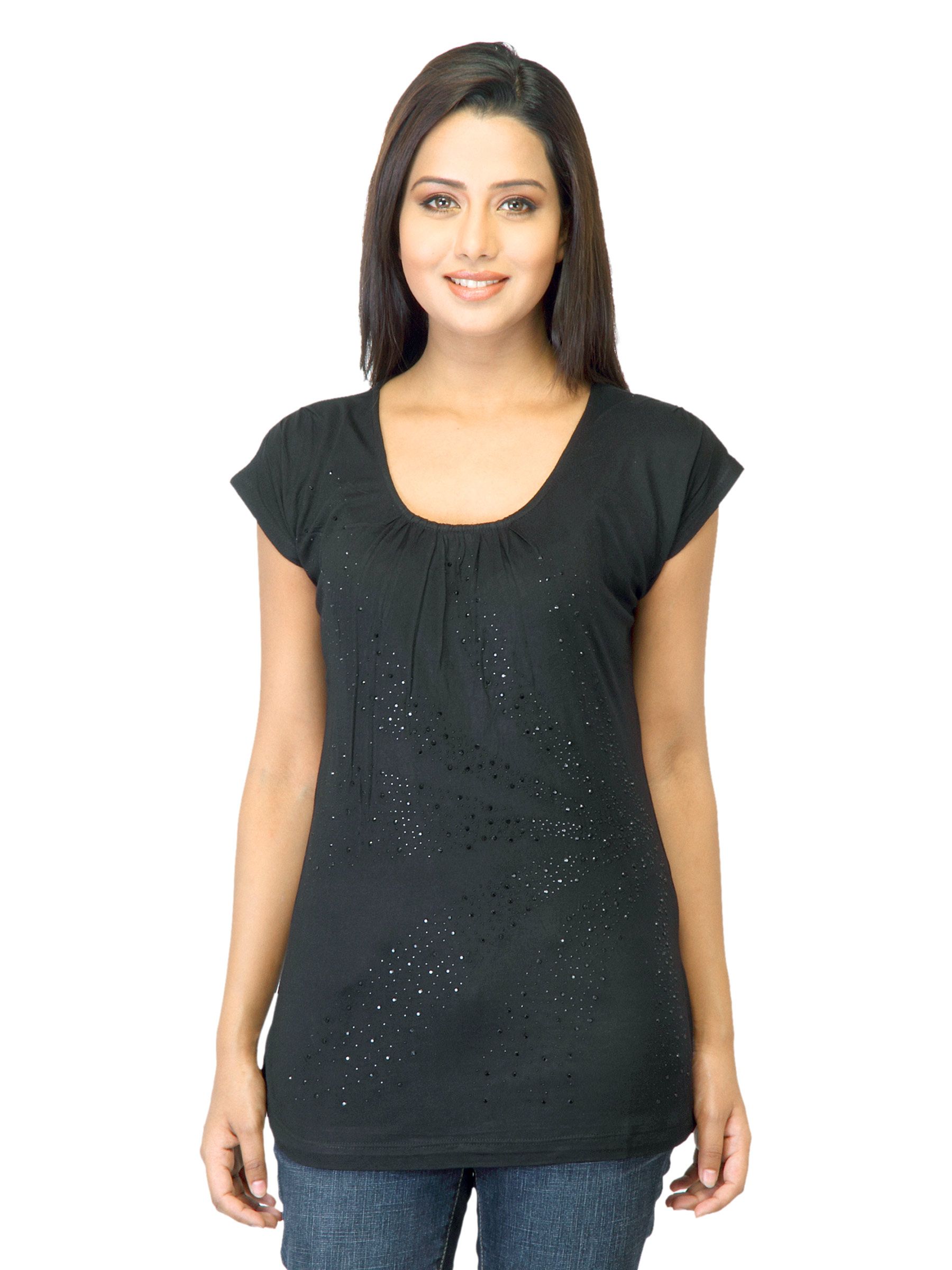 Jealous 21 Women Black Top