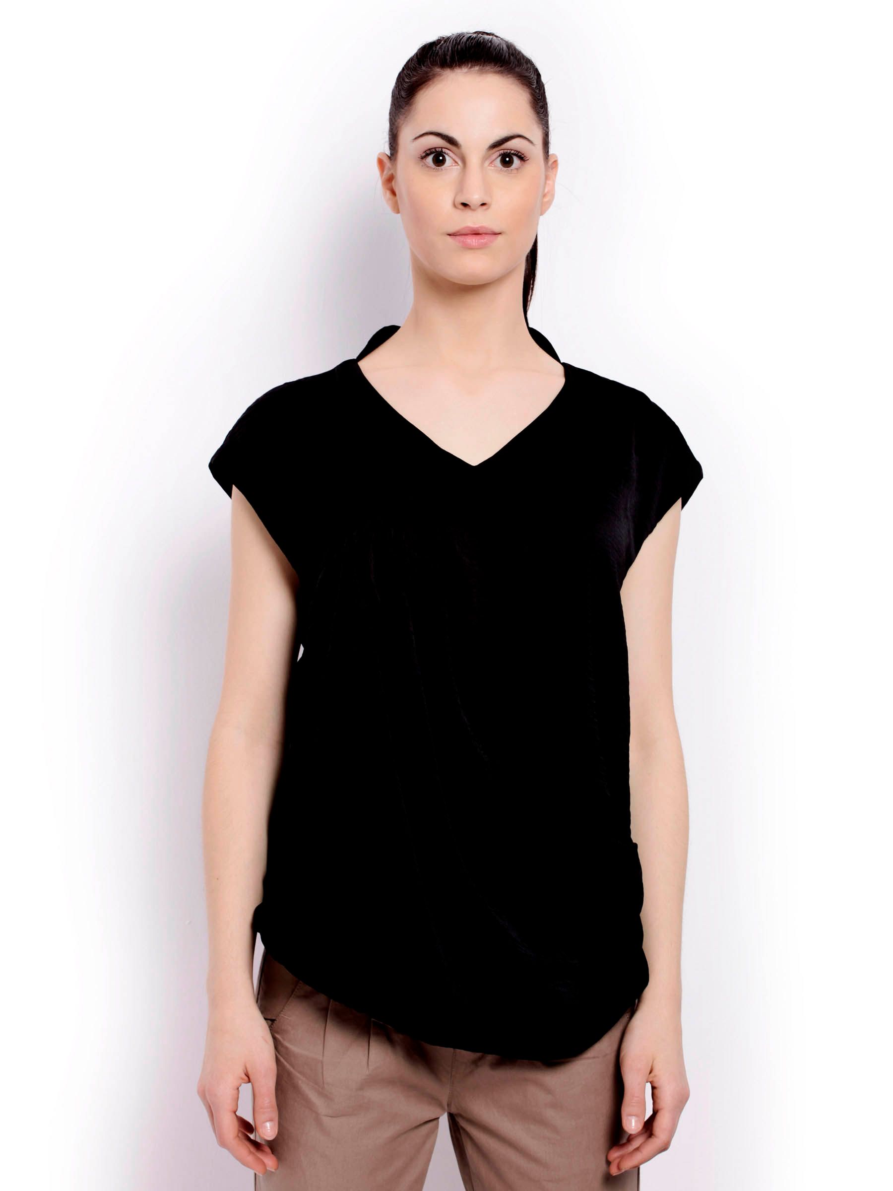 United Colors of Benetton Women Light Winter Black Tops