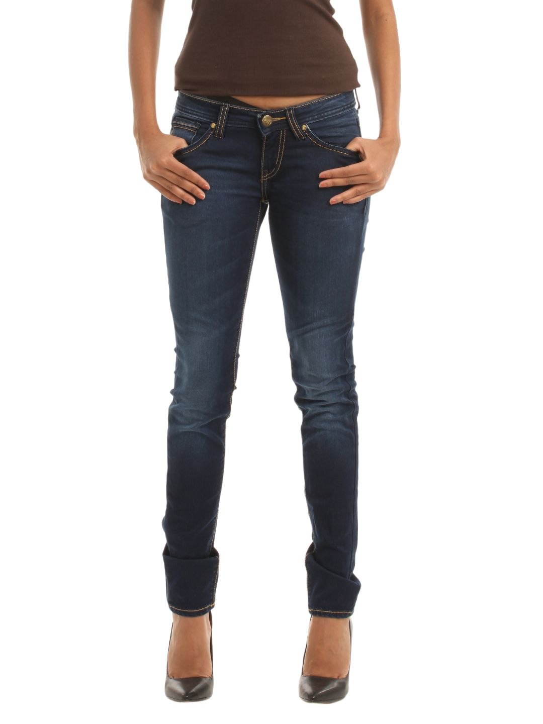 Lee Womens Blue Maxi Fit Jeans
