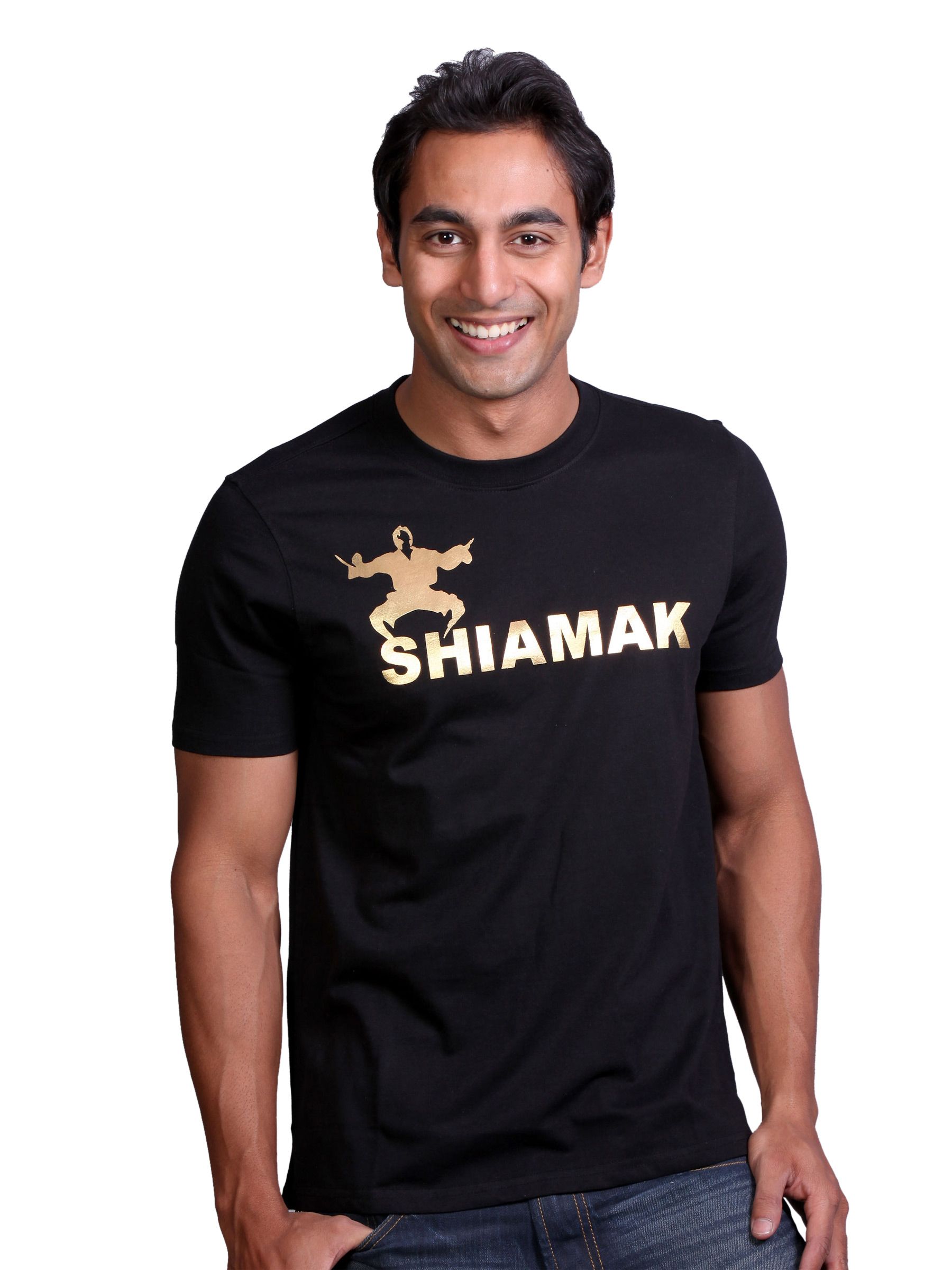 Reebok Men Shiamak Dance Black T-shirt